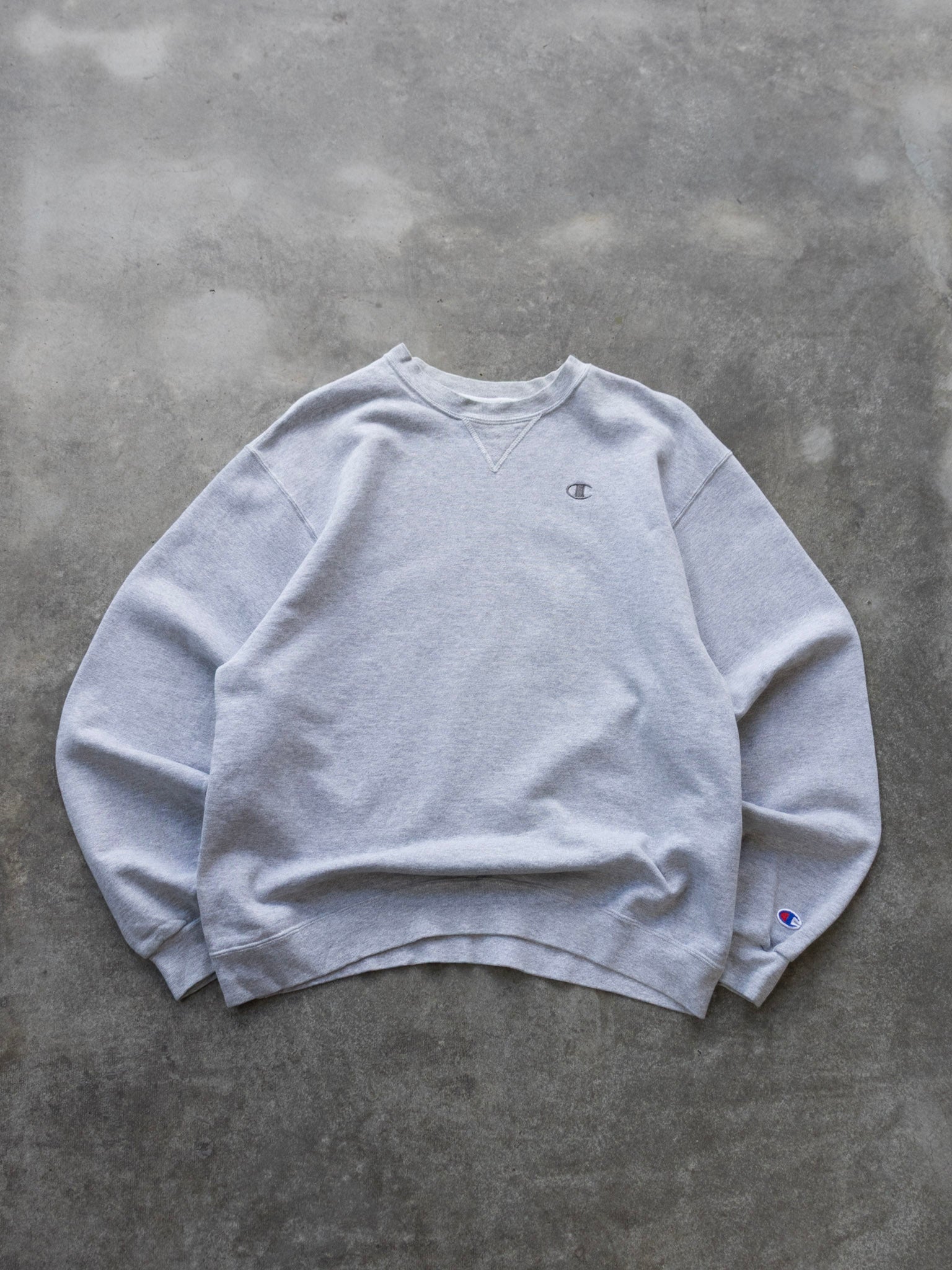 Vintage Grey Champion Sweatshirt (M)