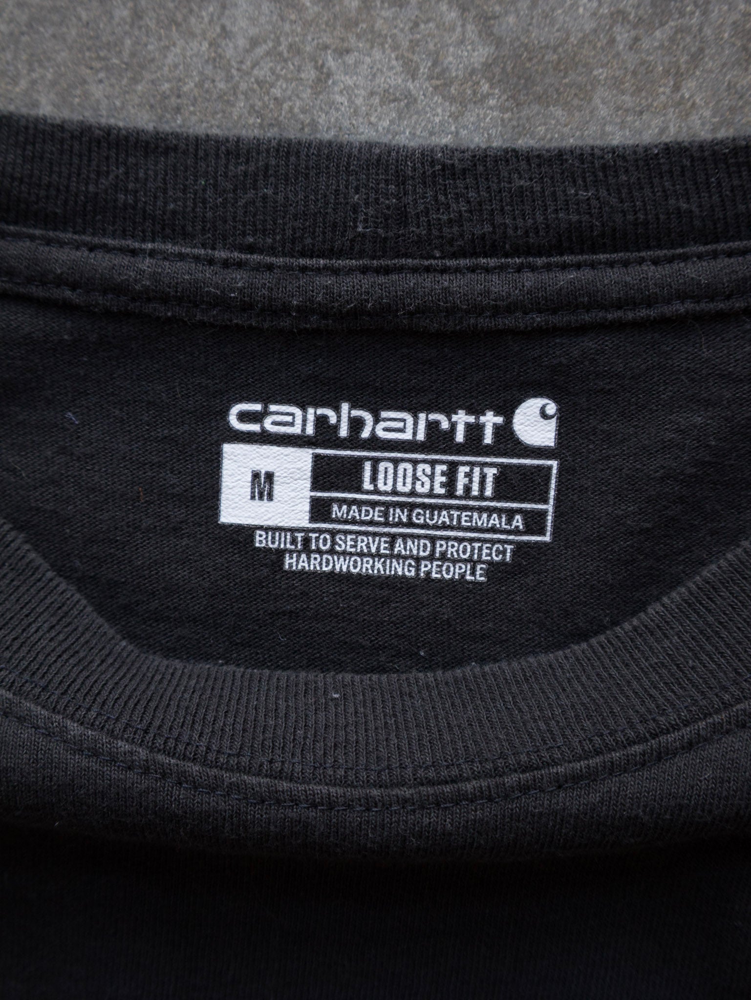 Vintage Carhartt Spell Out Tee (L)