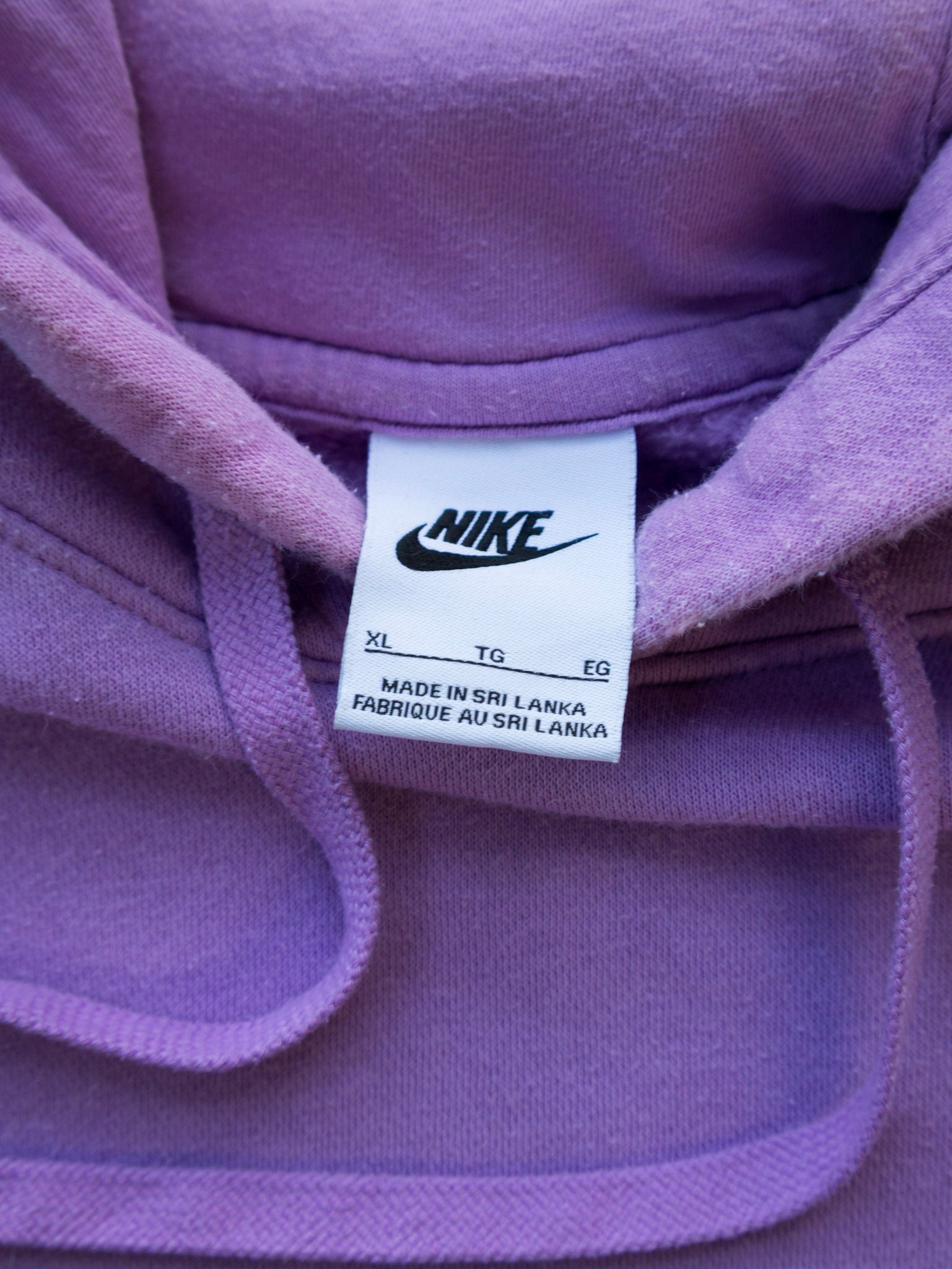 Vintage Purple Nike Hoodie (XL)