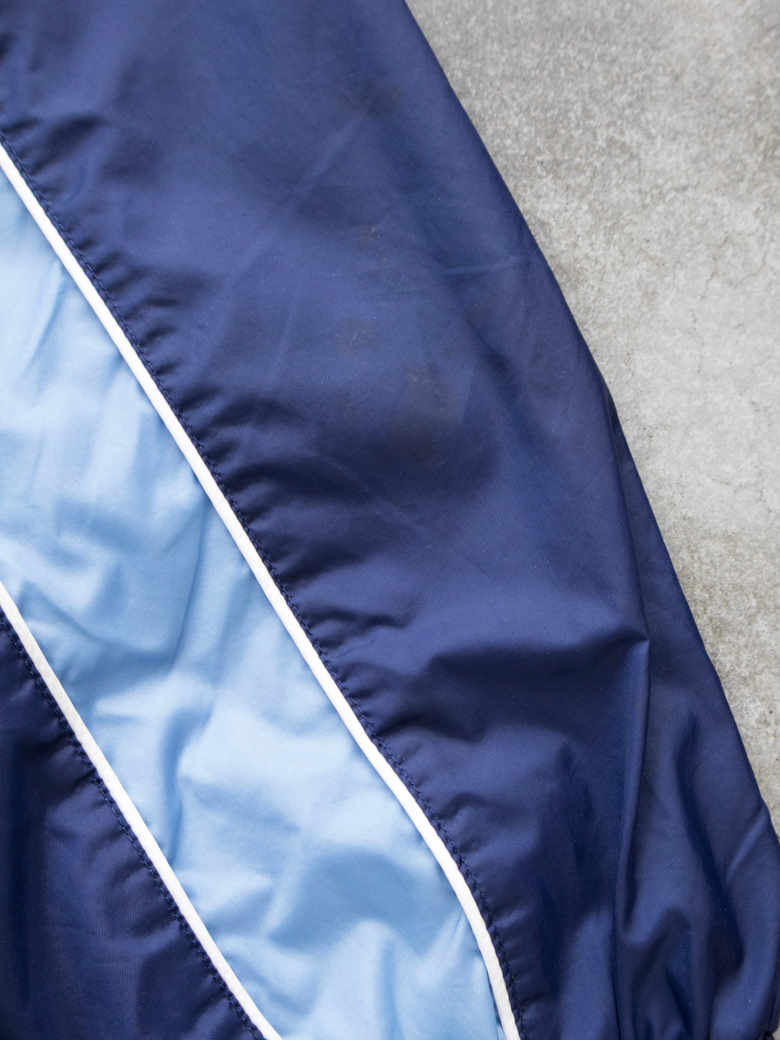 Vintage Navy Fila Track Jacket (XL)