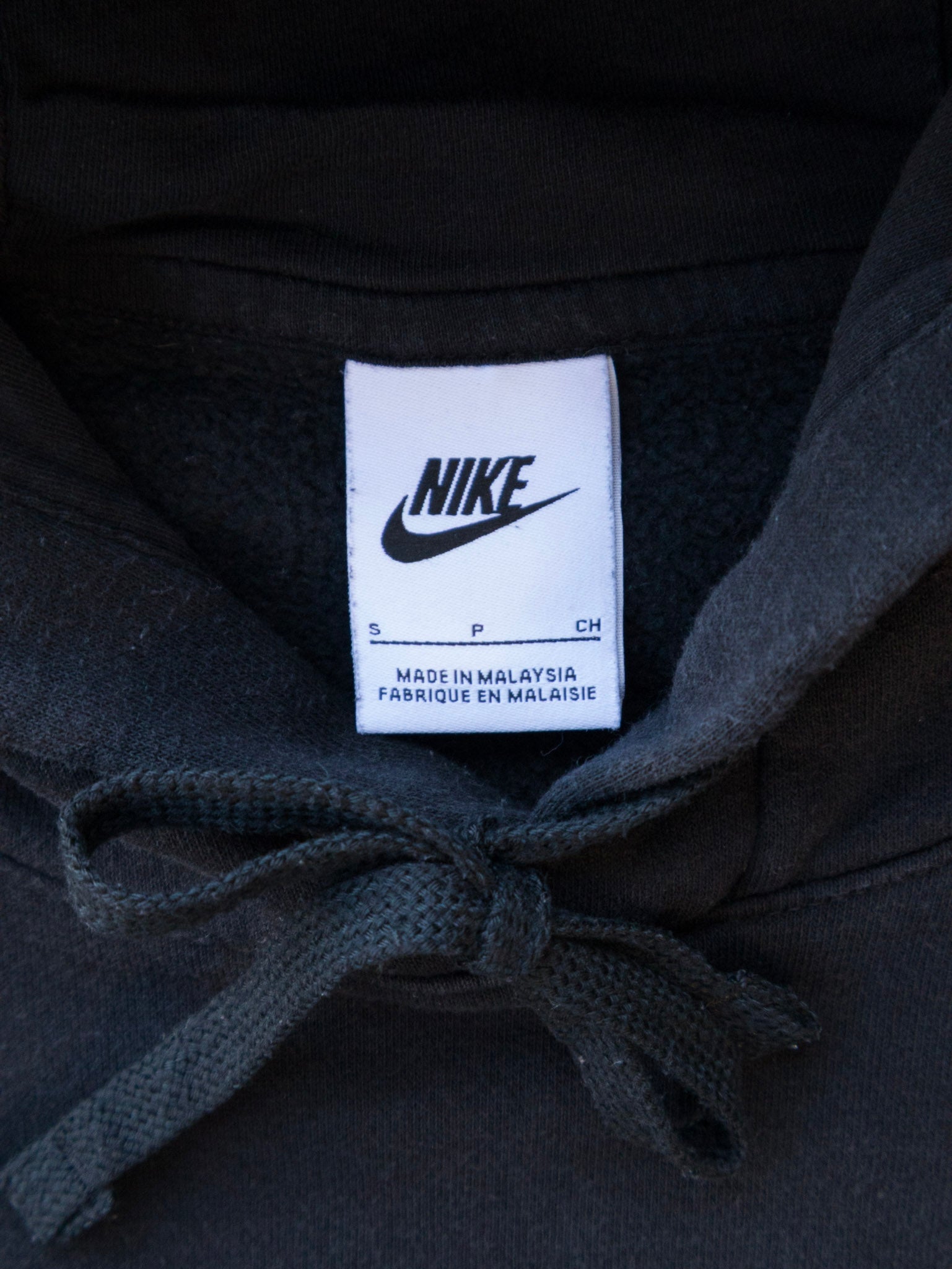 Vintage Black Nike Hoodie (S)