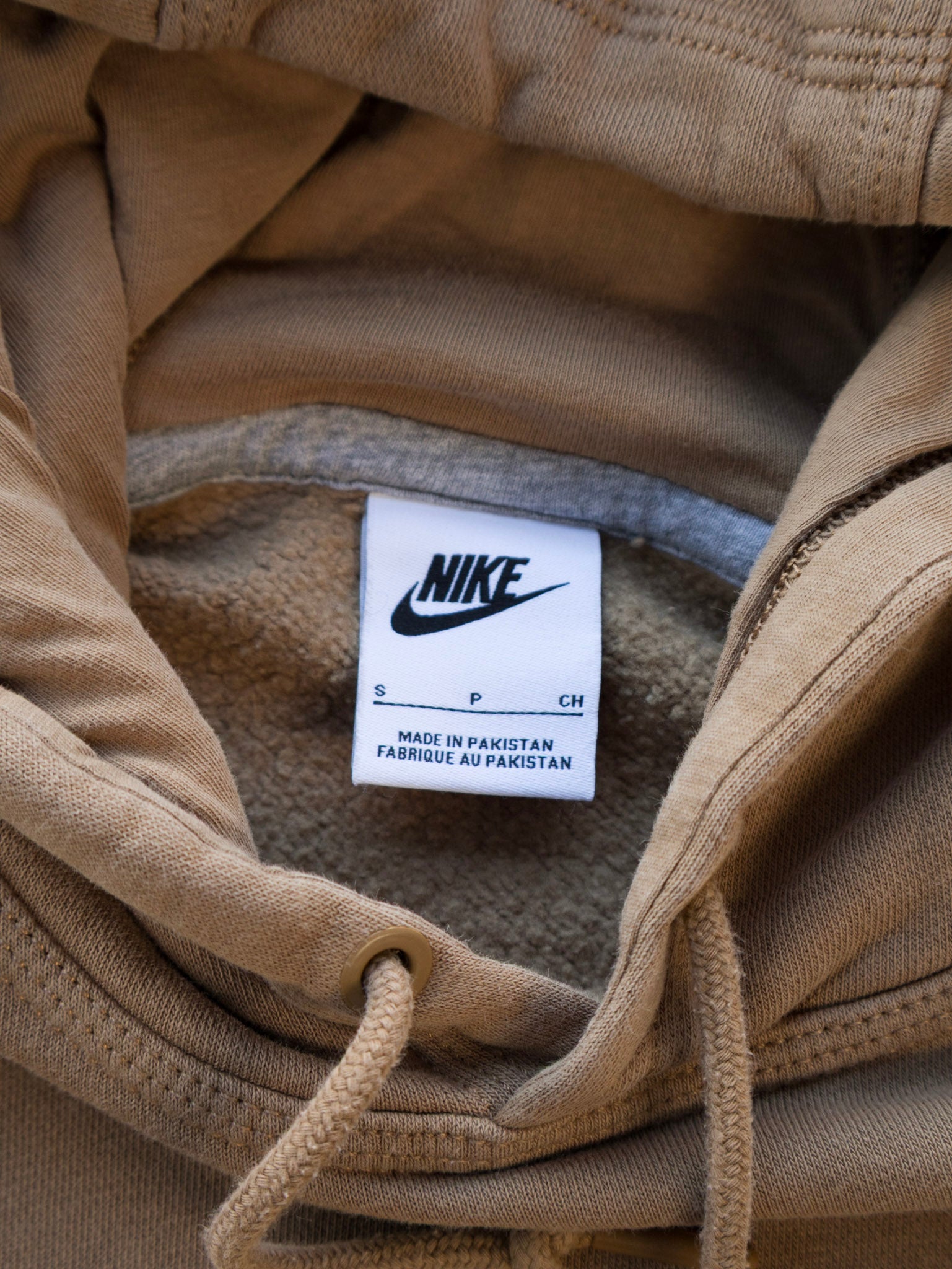 Vintage Caramel Nike Hoodie (S)