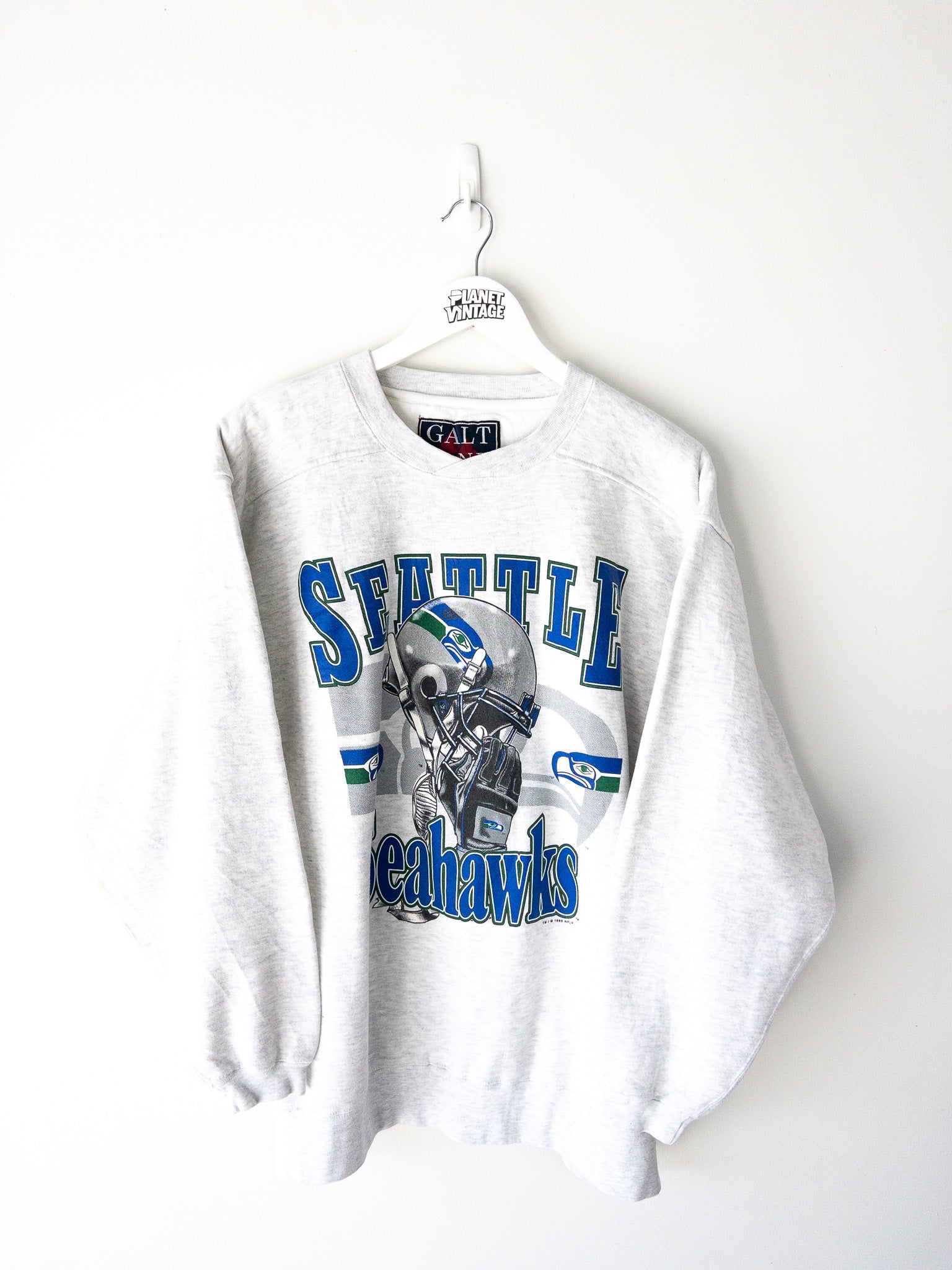 Vintage 90s Seattle Seahawks Sweatshirt Crewneck Seattle -   Ireland