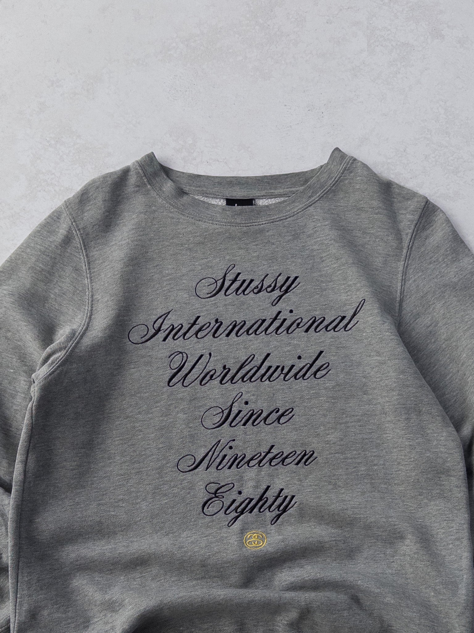 Vintage Stussy Script Sweatshirt (M)