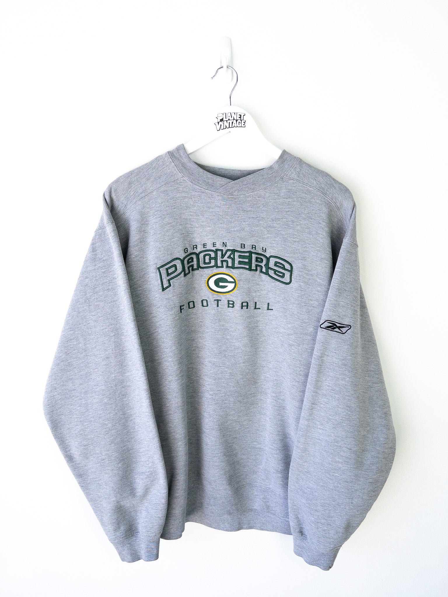 Vintage NFL Green Bay Packers Sweatshirt L - Yellow – ENDKICKS