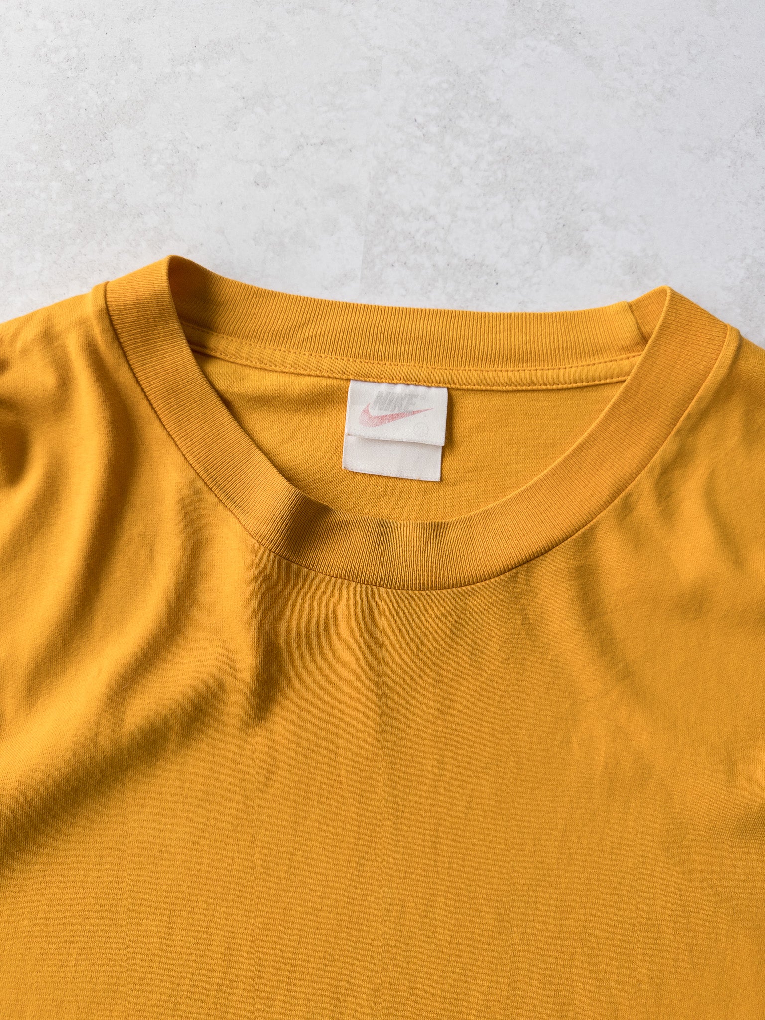 Vintage '90s Nike Yellow Tee (2XL)