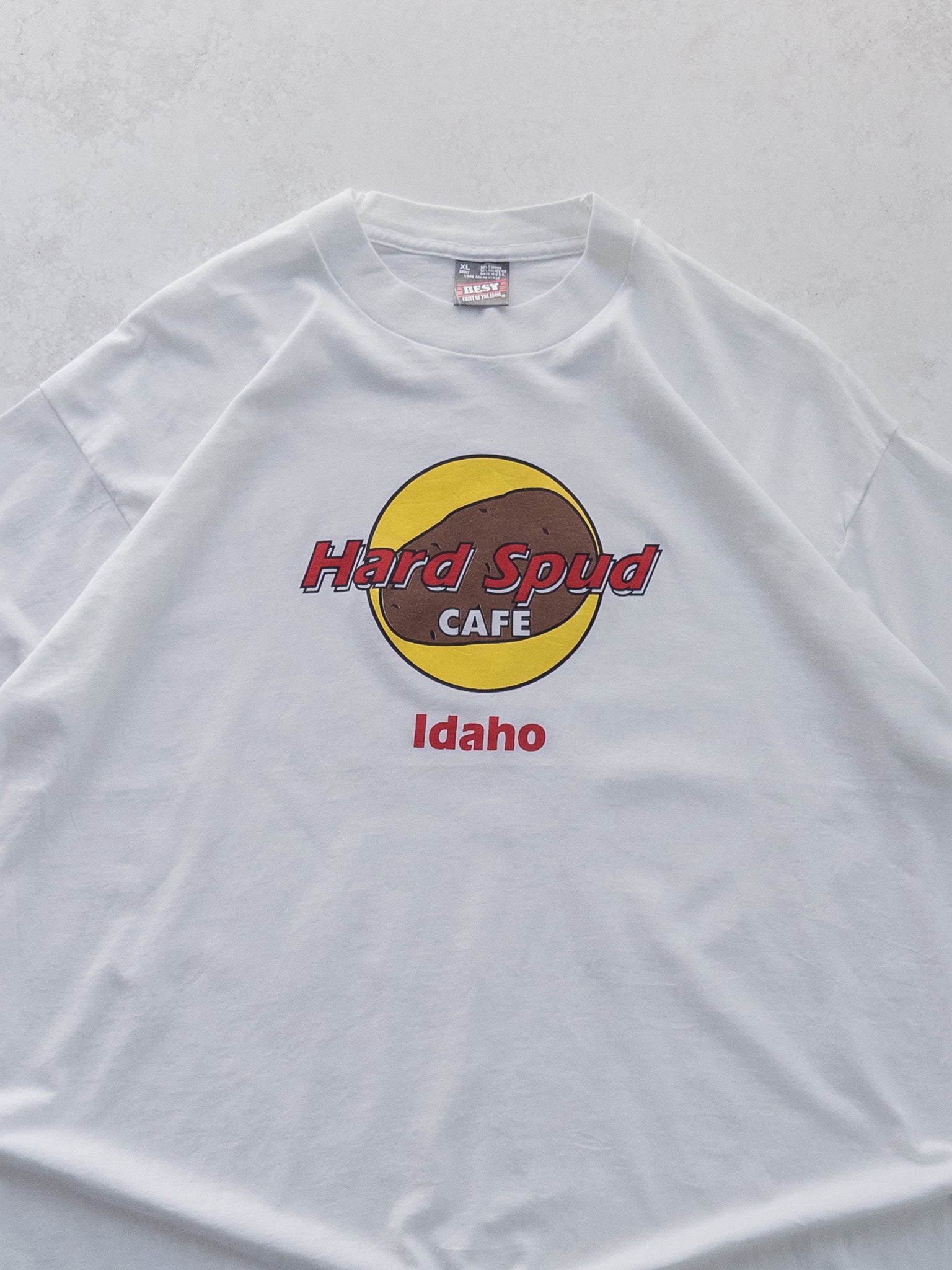 Vintage '90s Hard Spud Cafe Idaho Tee (XL)