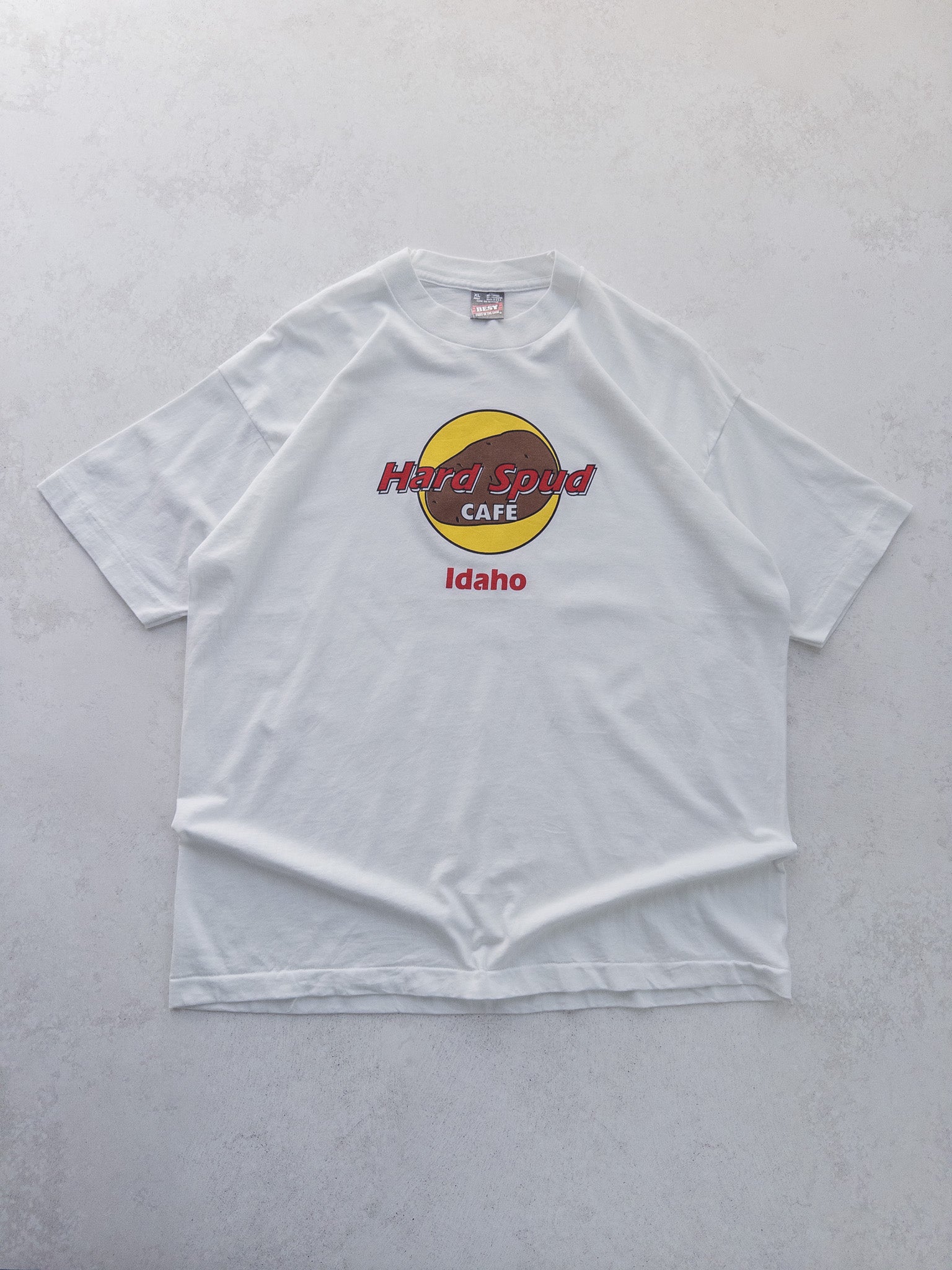 Vintage '90s Hard Spud Cafe Idaho Tee (XL)