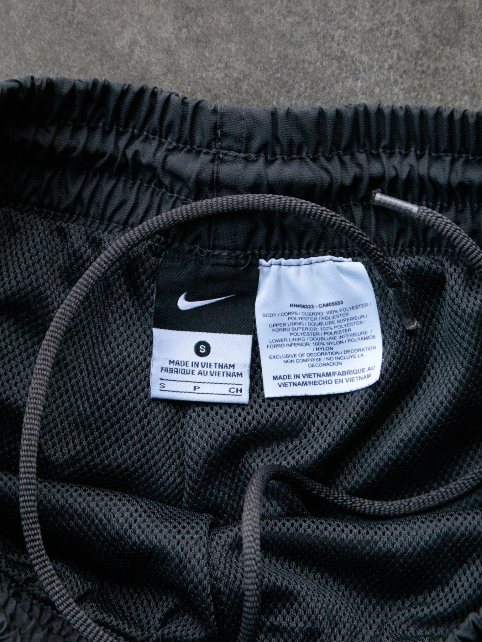 Vintage Black Nike Pants (S)