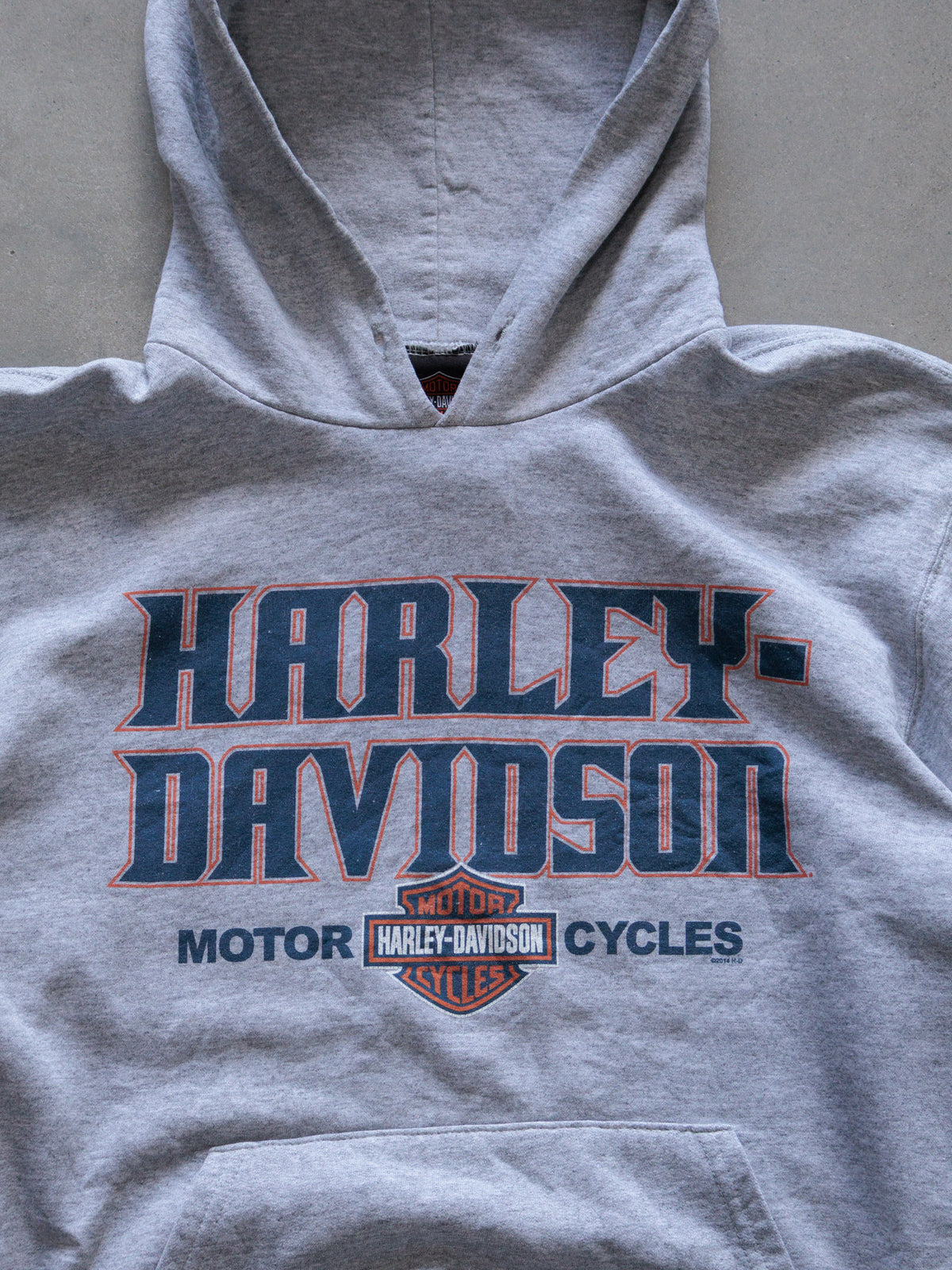 Vintage Grey Harley-Davidson Las Vegas Hoodie (M)