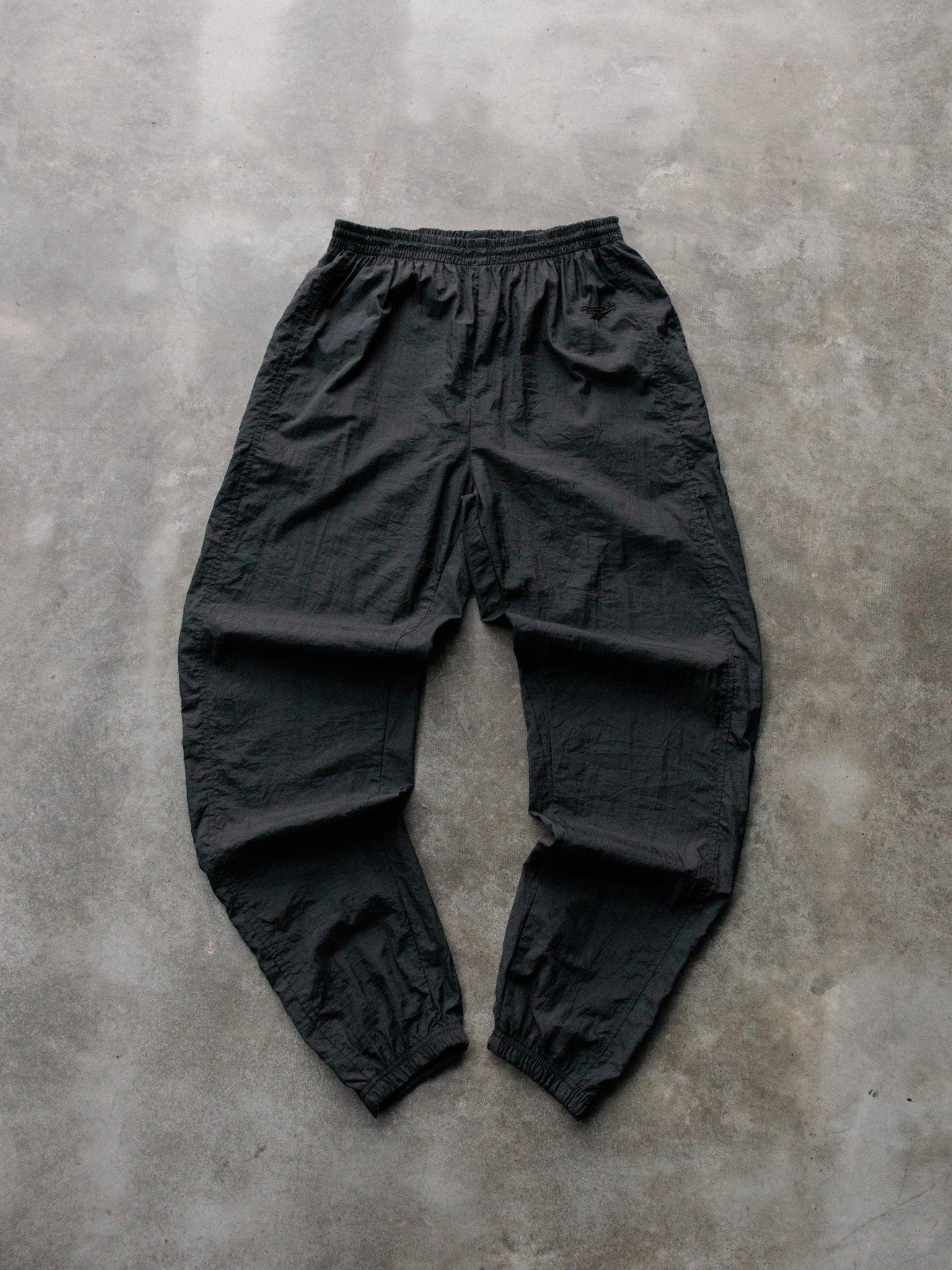 Vintage Black Reebok Track Pants (L)