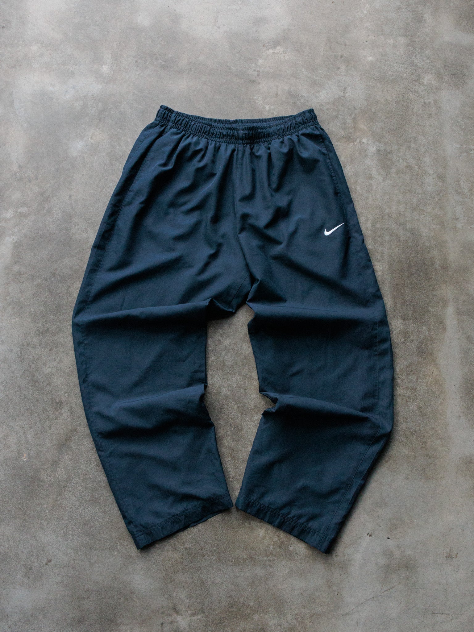 Vintage 00s Navy Nike Track Pants (XL)