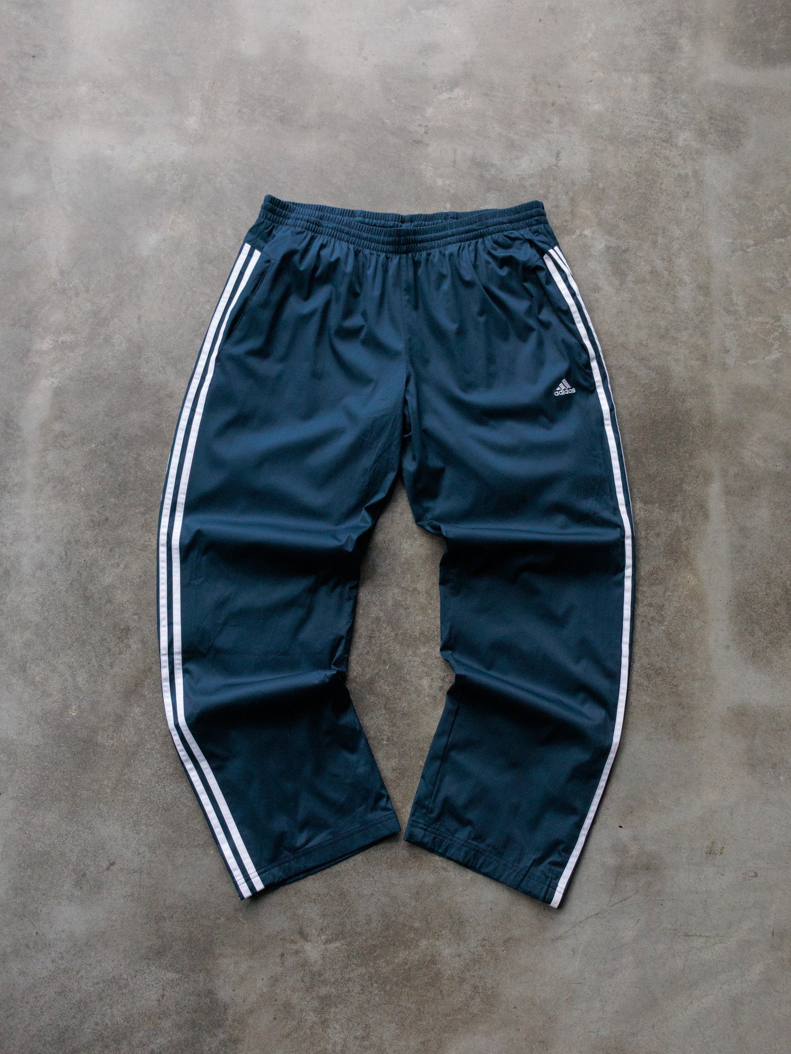 Vintage 00s Navy Adidas Track Pants (XL)