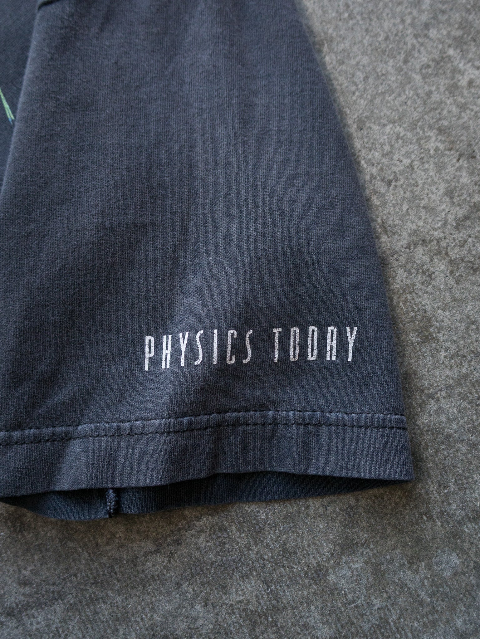 Vintage 1998 Faded Black Solar System Tee (M)