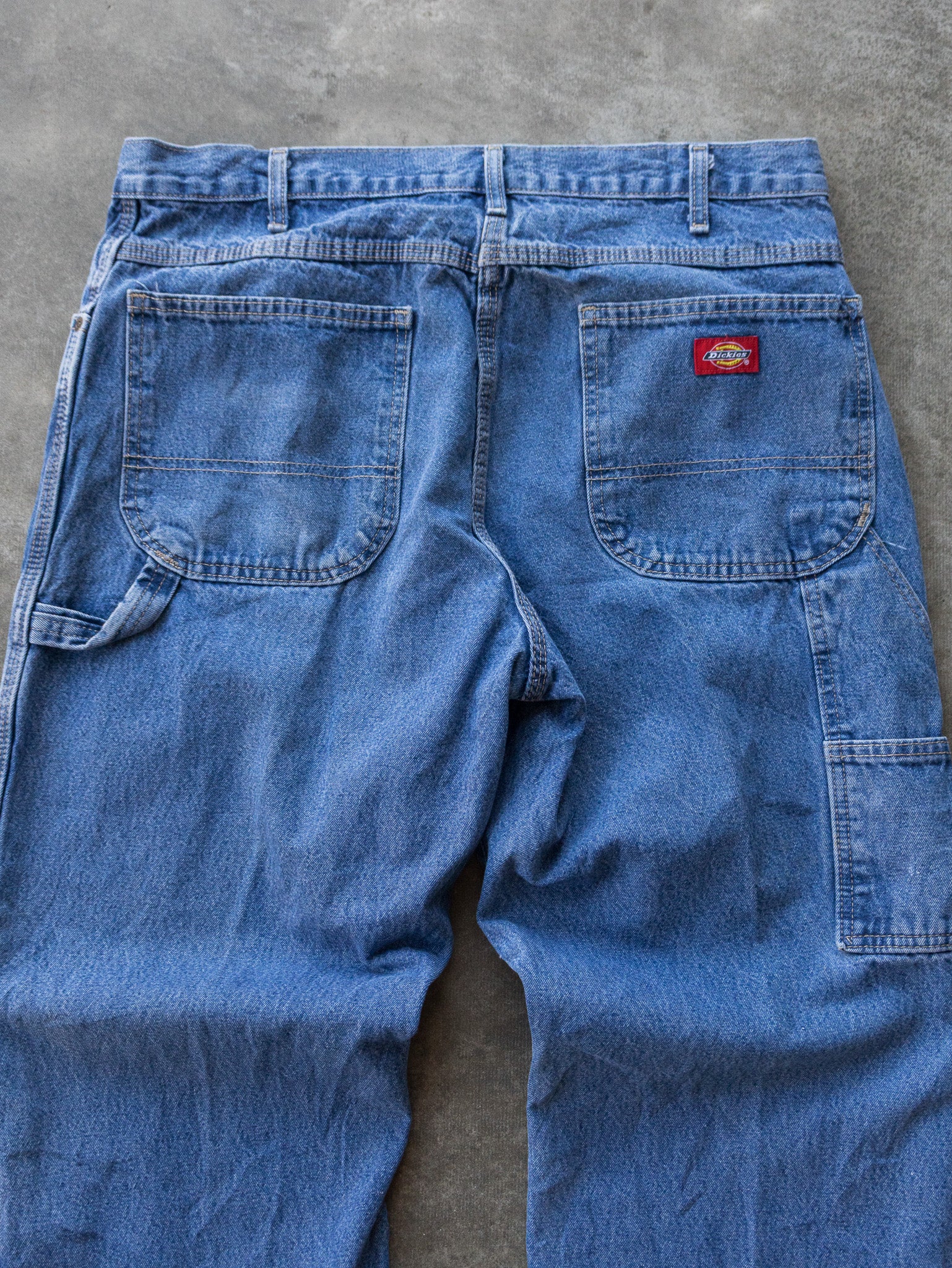 Vintage Blue Dickies Carpenter Jeans (W36)