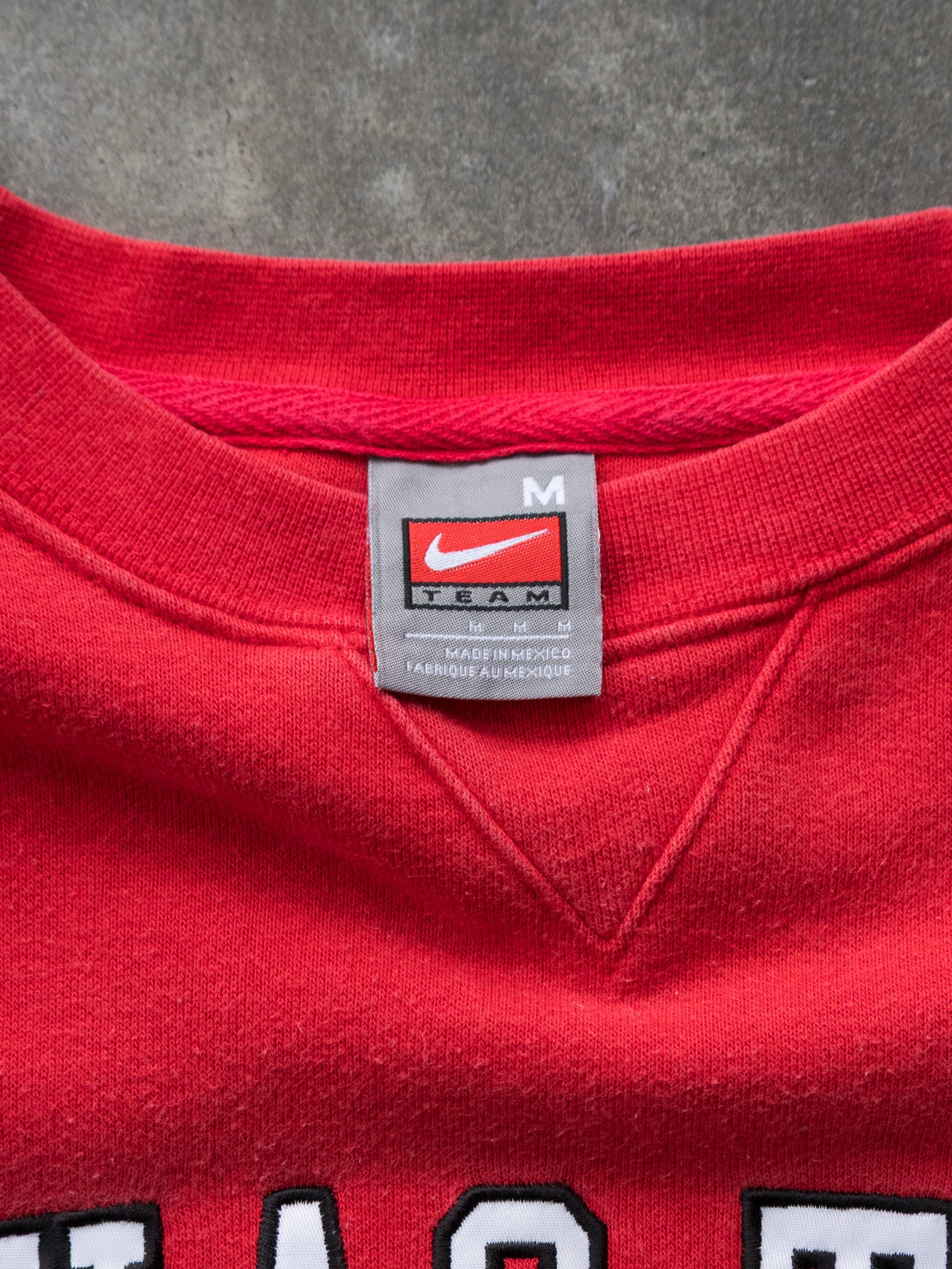 Vintage Red Nike Texas Tech Sweatshirt (M)