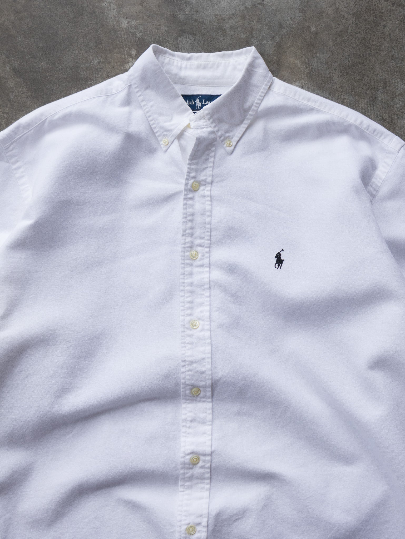Vintage 90s White Ralph Lauren Shirt (L)