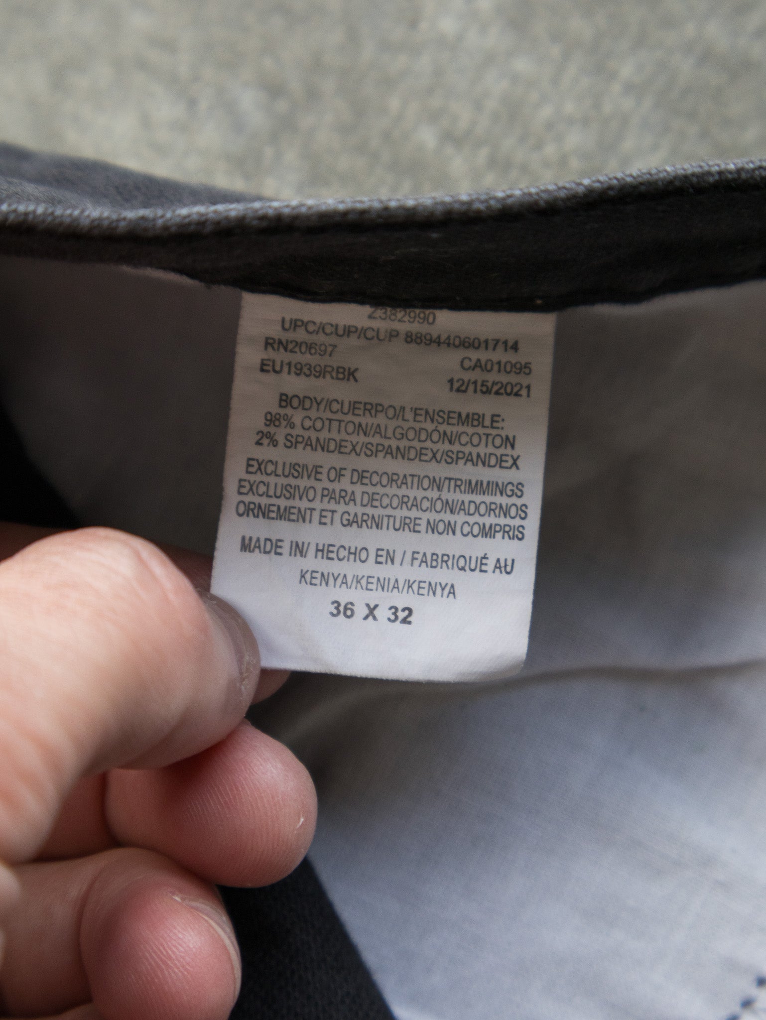 Vintage Black Dickies Carpenter Pants (W36)