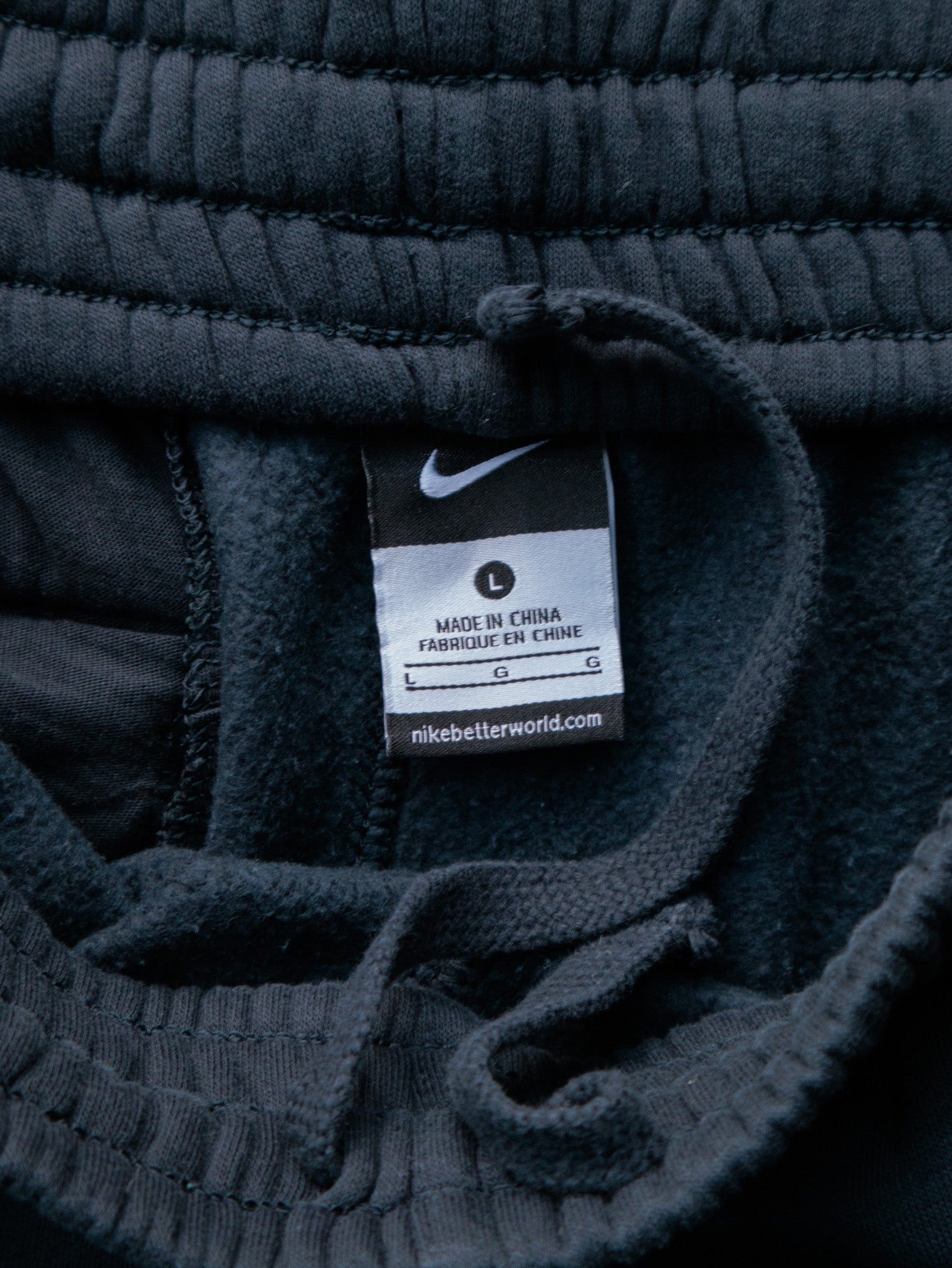 Vintage Black Nike Cargo Pants (L)