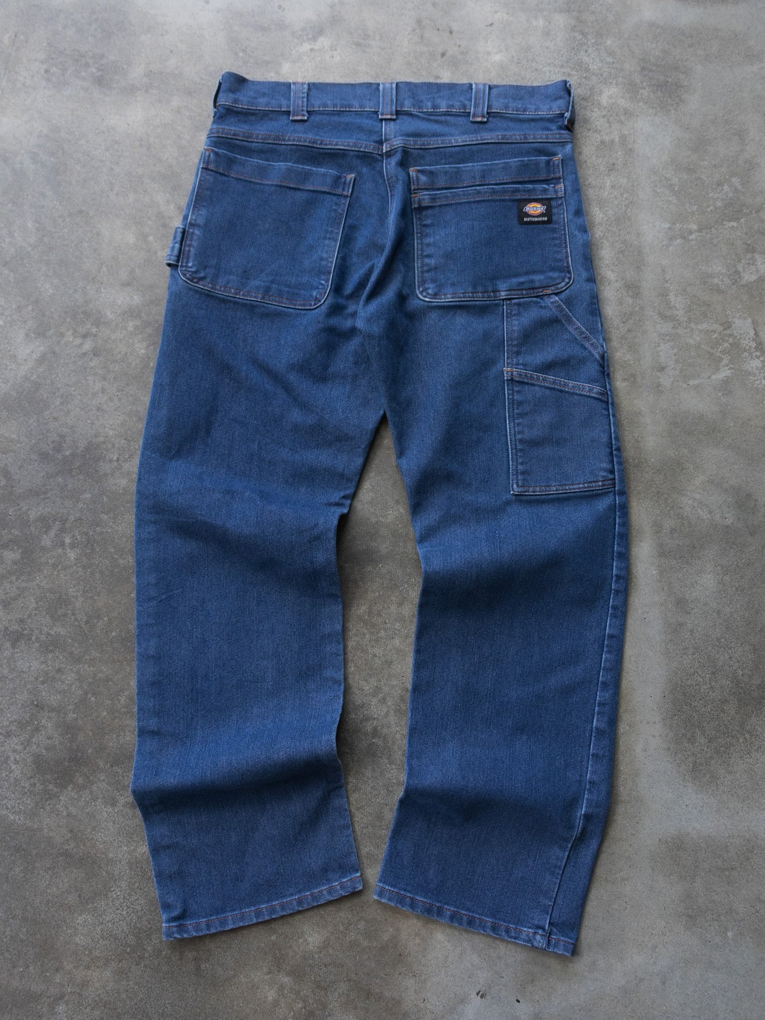 Vintage Blue Dickies Carpenter Jeans (W34)