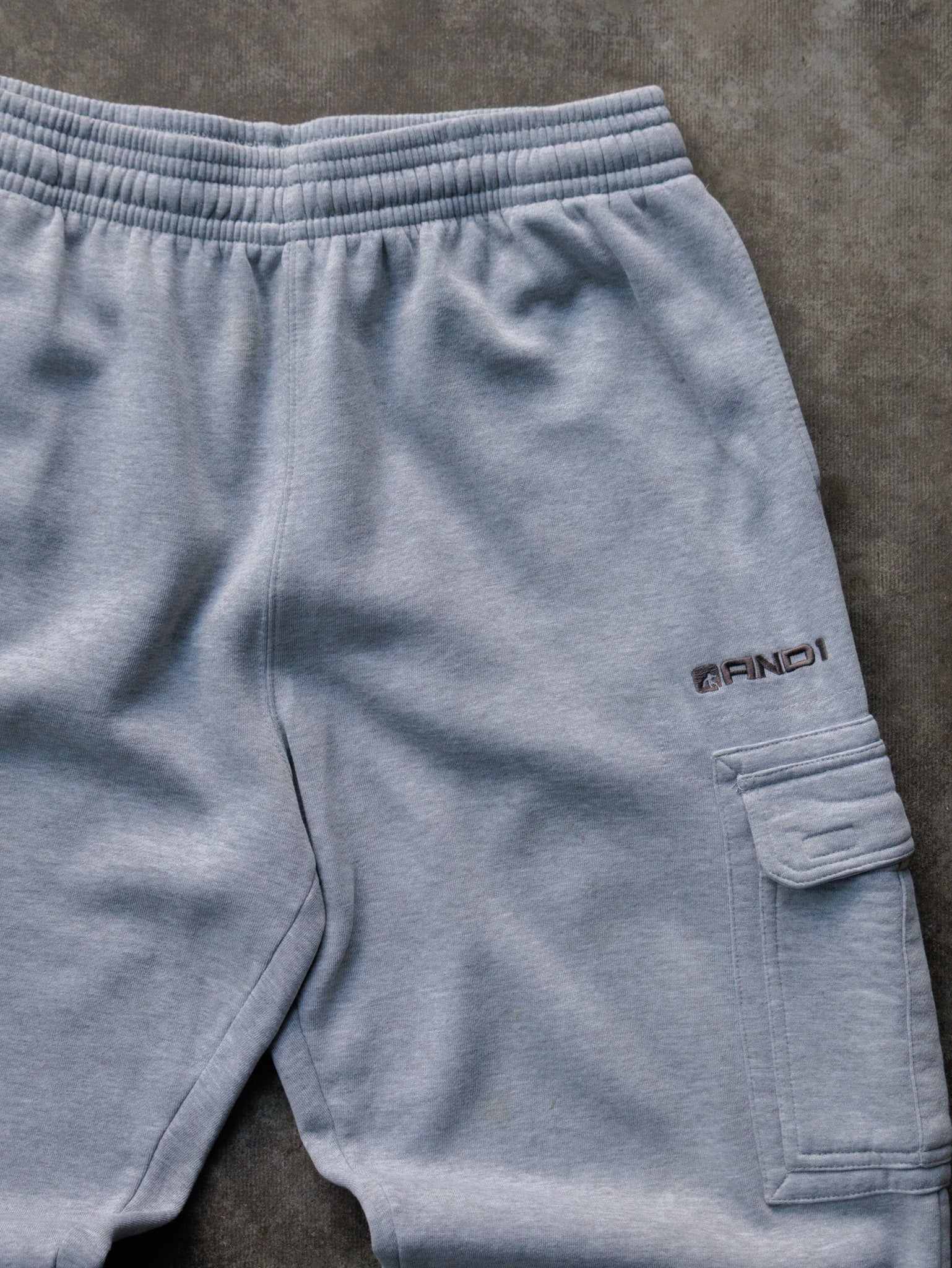 Vintage 00s Grey AND1 Cargo Pants (XL)
