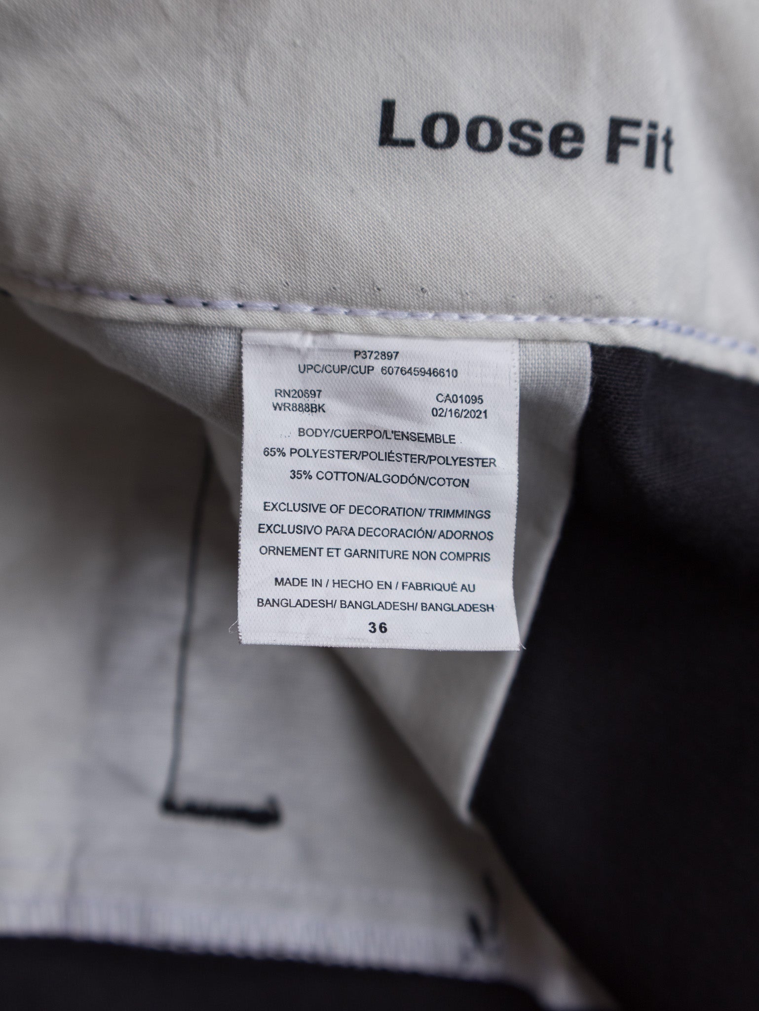 Black Dickies Cargo Shorts (W36)