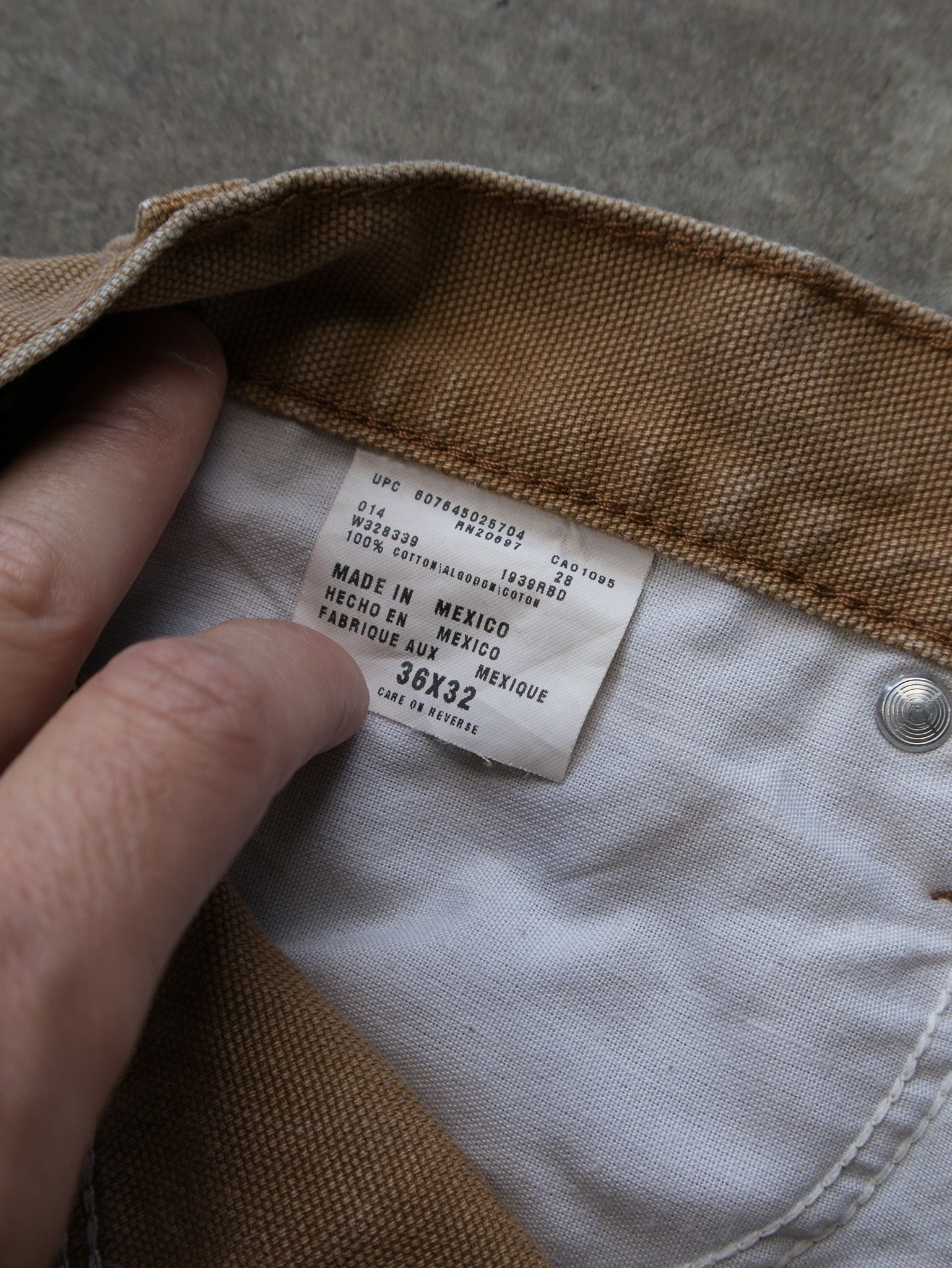 Vintage Brown Dickies Carpenter Pants (W36)