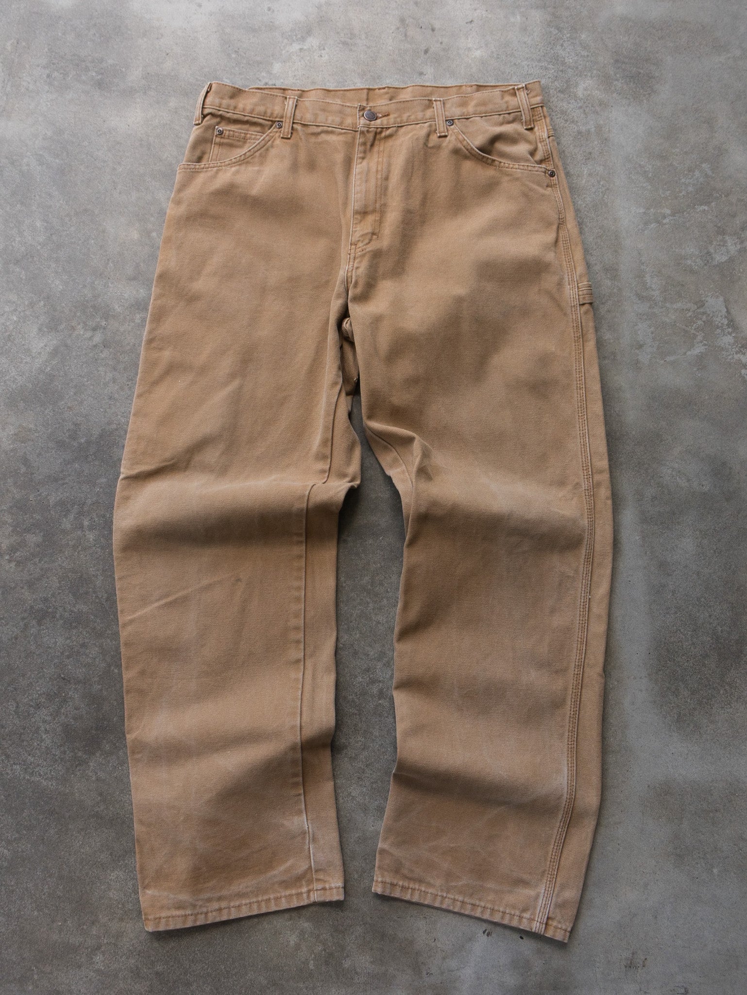 Vintage Brown Dickies Carpenter Pants (W36)