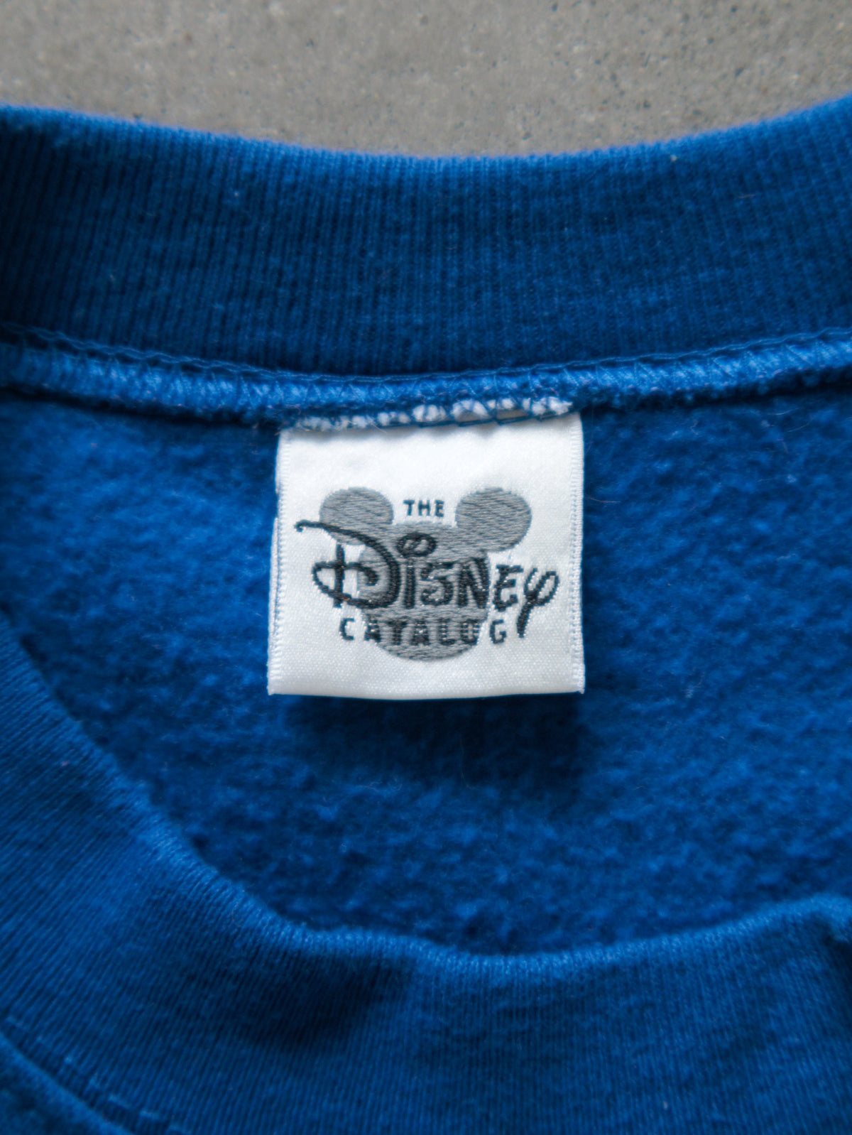 Vintage 90s Blue Disney Donald Duck DD 34 Sweatshirt (XL)