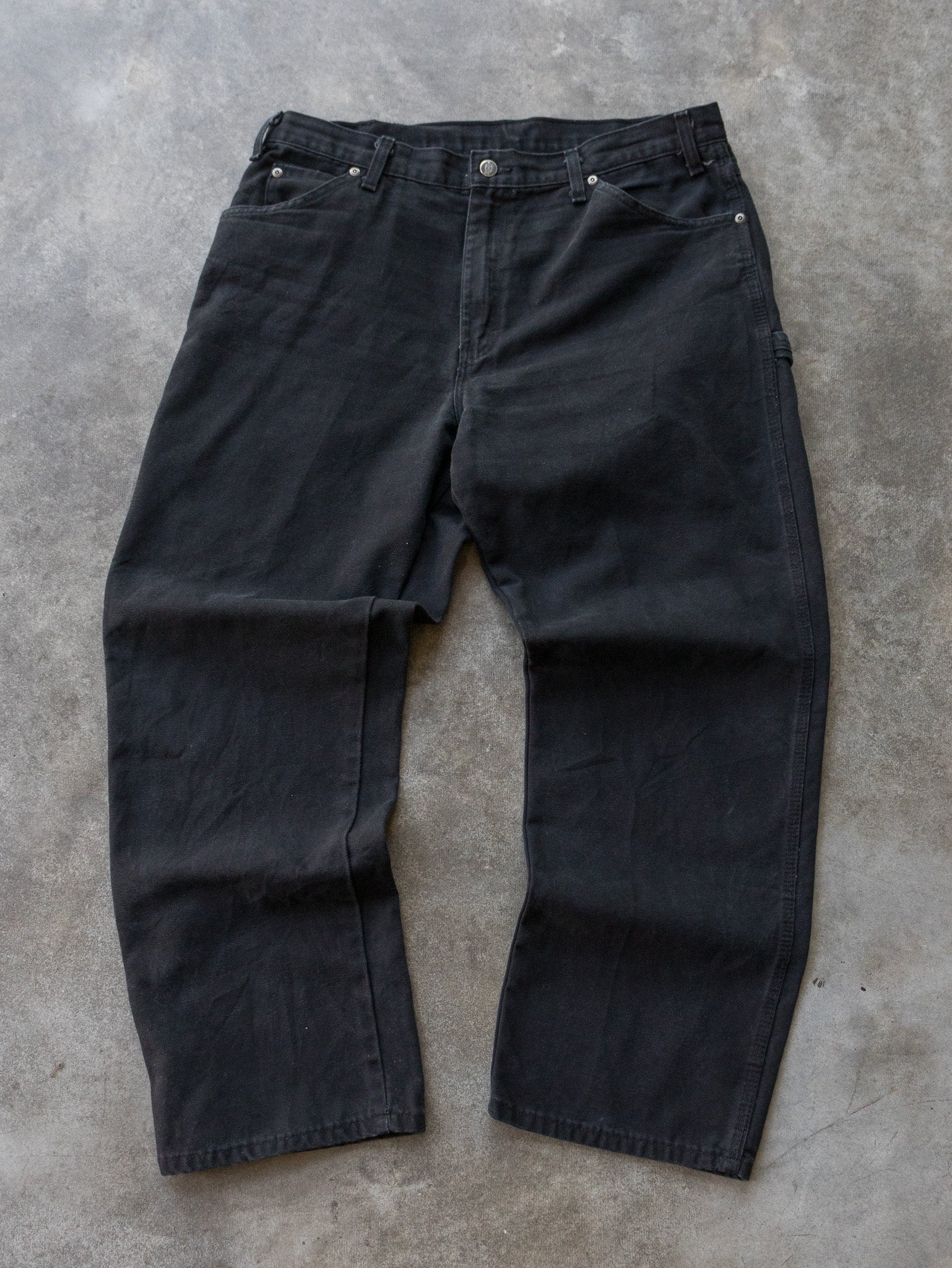 Vintage Black Dickies Carpenter Pants (W36)