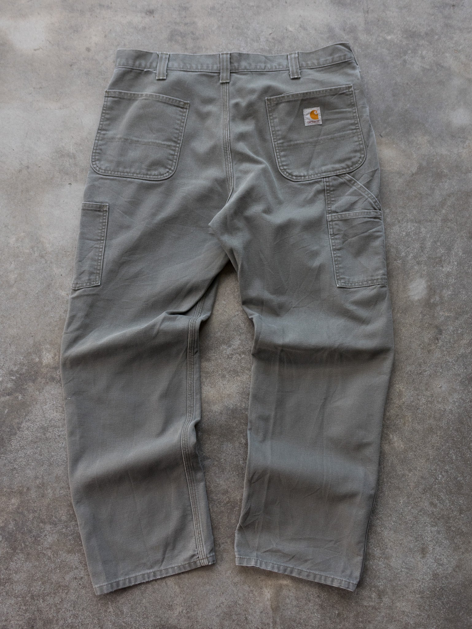 Vintage Moss Carhartt Carpenter Pants (W36)