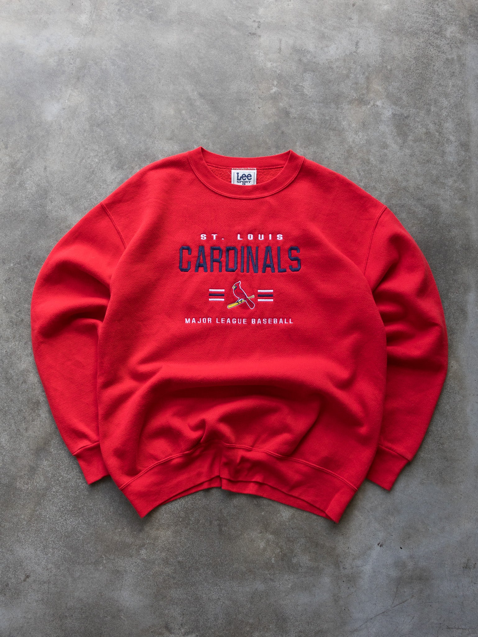 Vintage 90s Red St. Louis Cardinals Sweatshirt (L)
