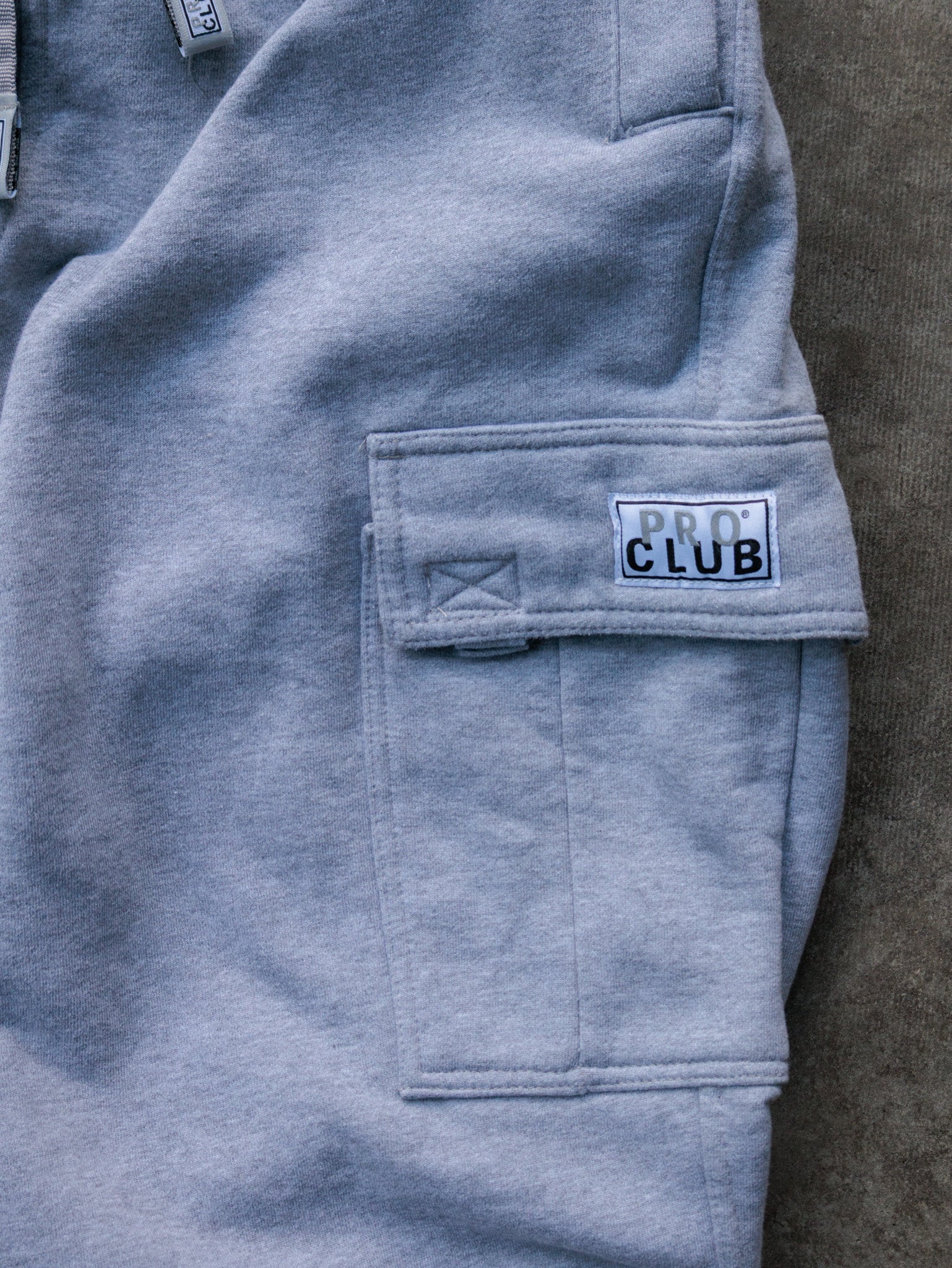 Grey Pro Club Cargo Pants (M)