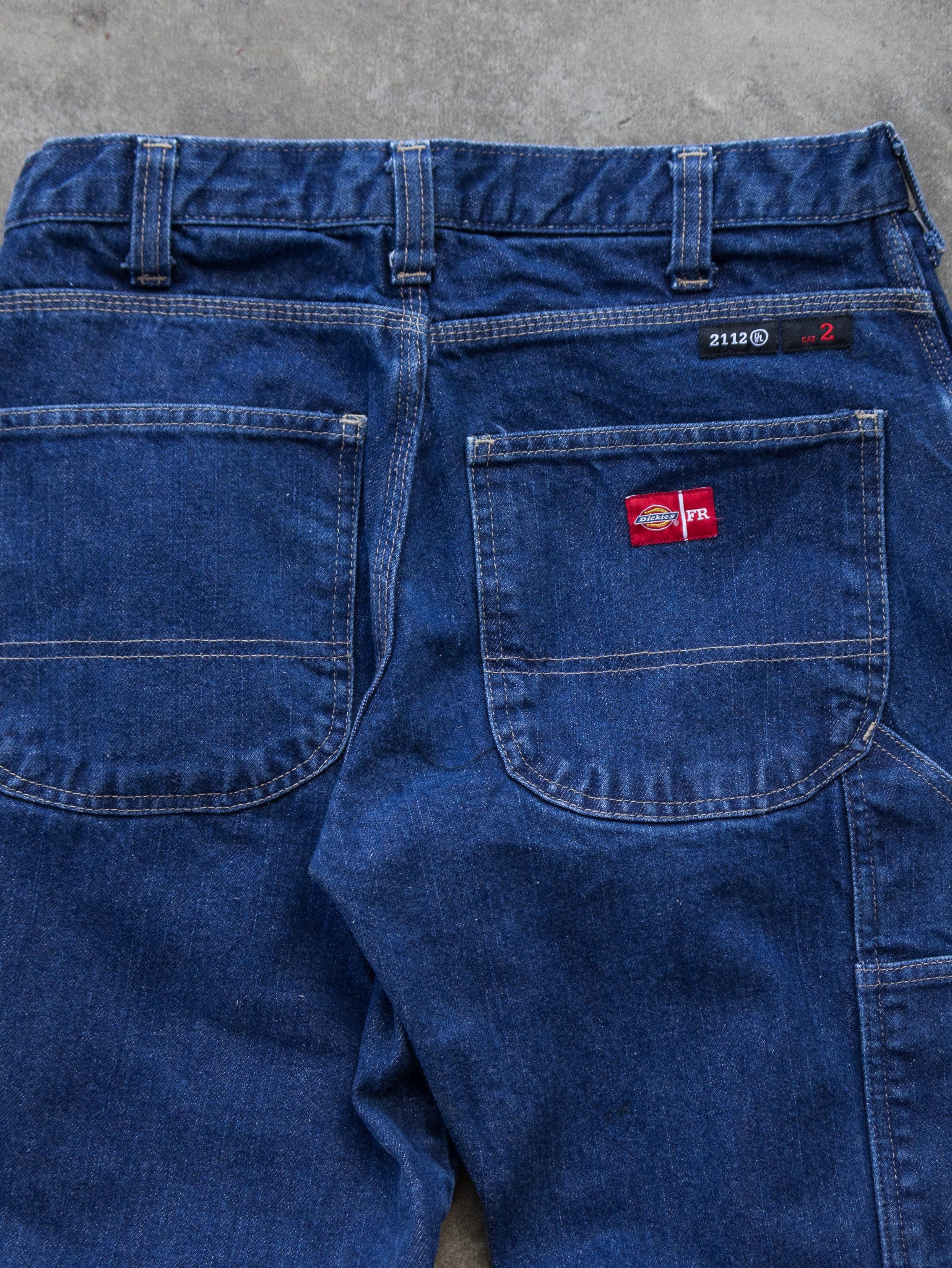 Vintage Blue Dickies Carpenter Jeans (W32)