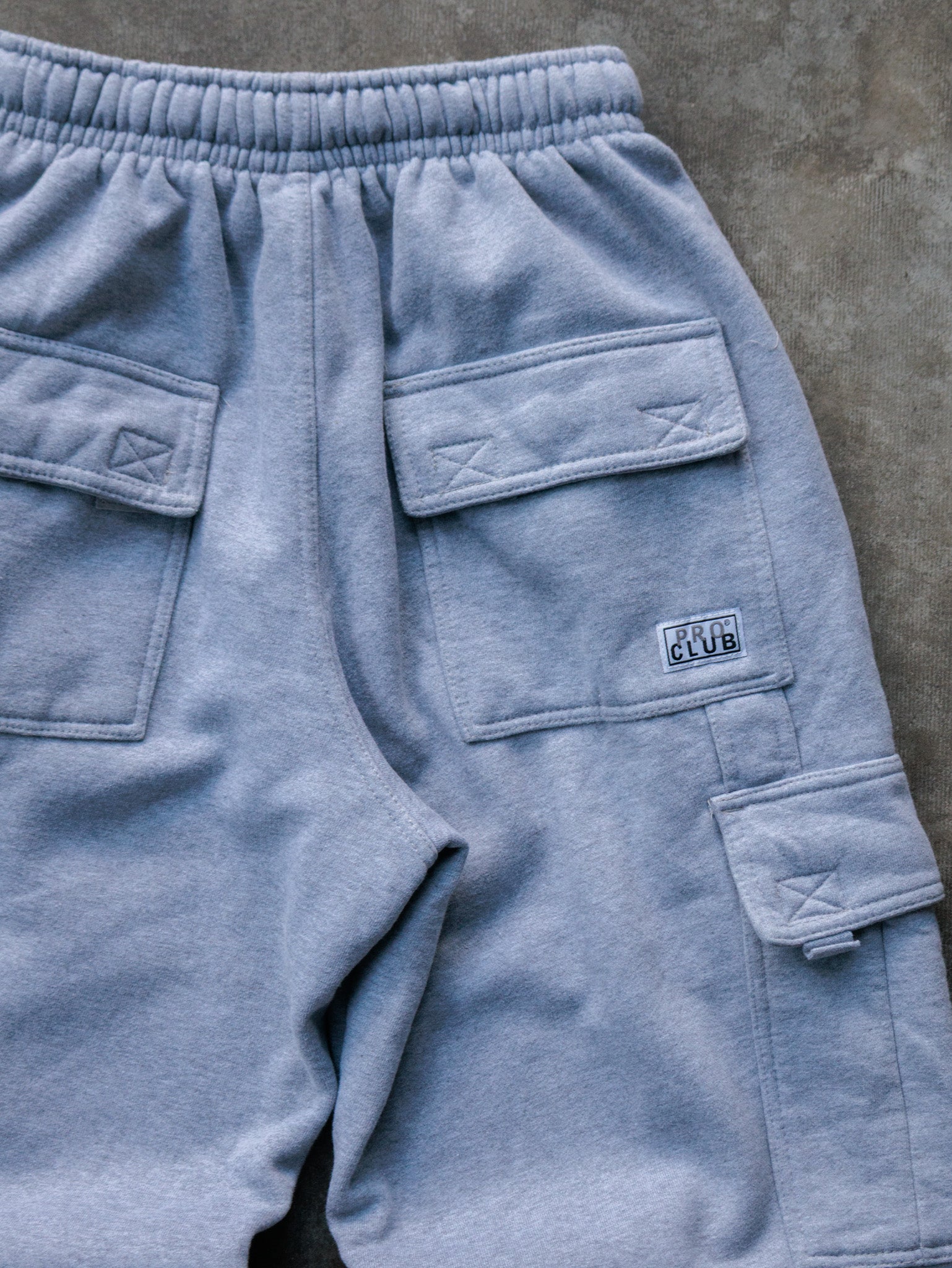 Grey Pro Club Cargo Pants (M)
