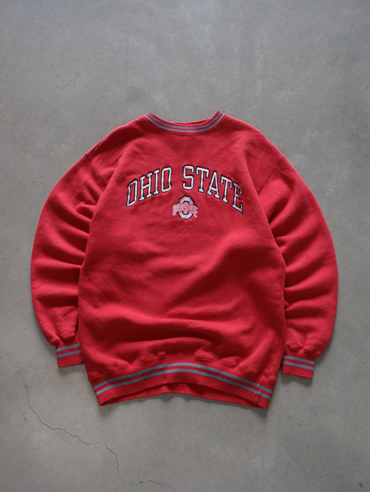 Vintage 00s Red Ohio State Sweatshirt (L)
