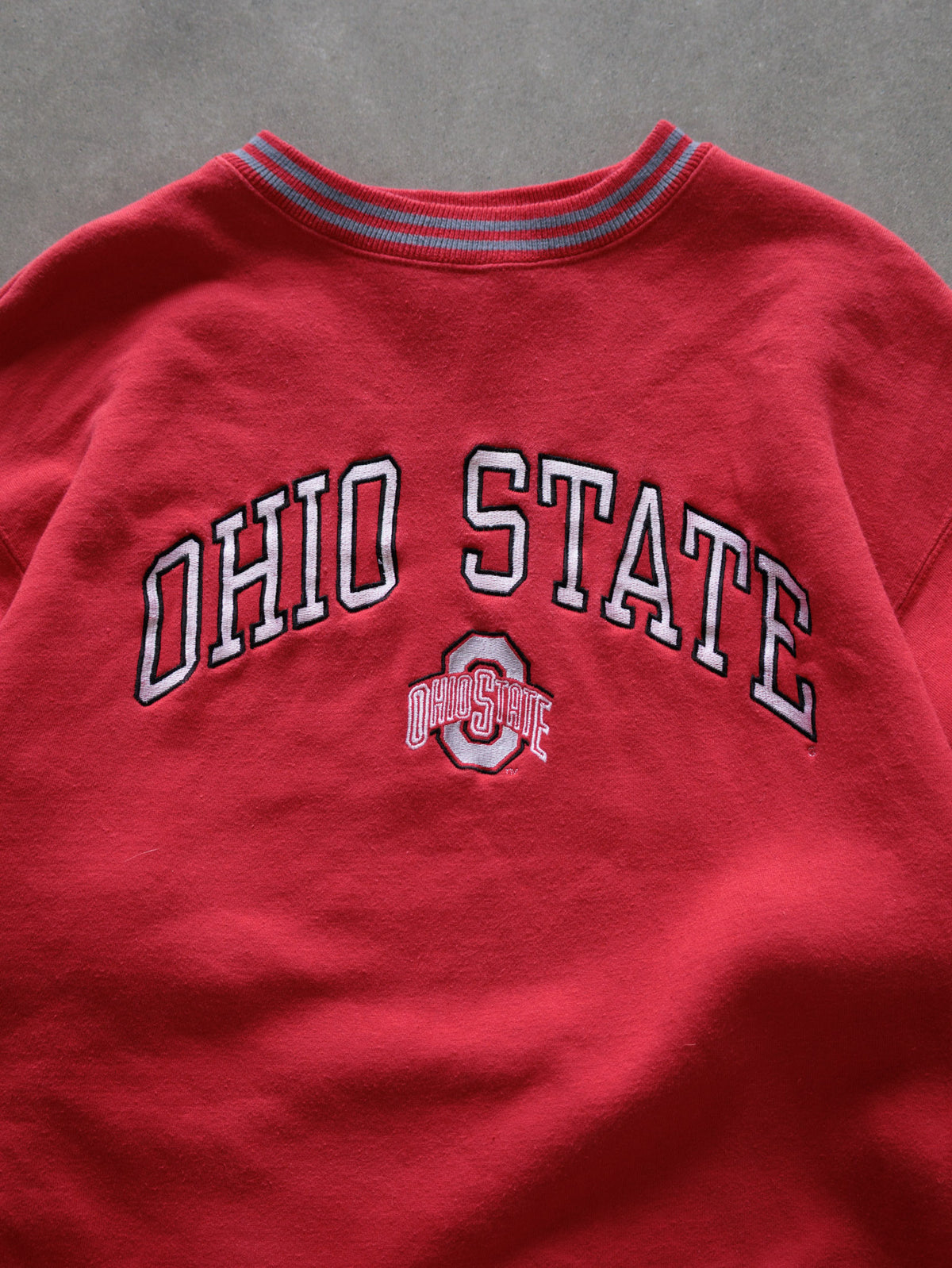 Vintage 00s Red Ohio State Sweatshirt (L)