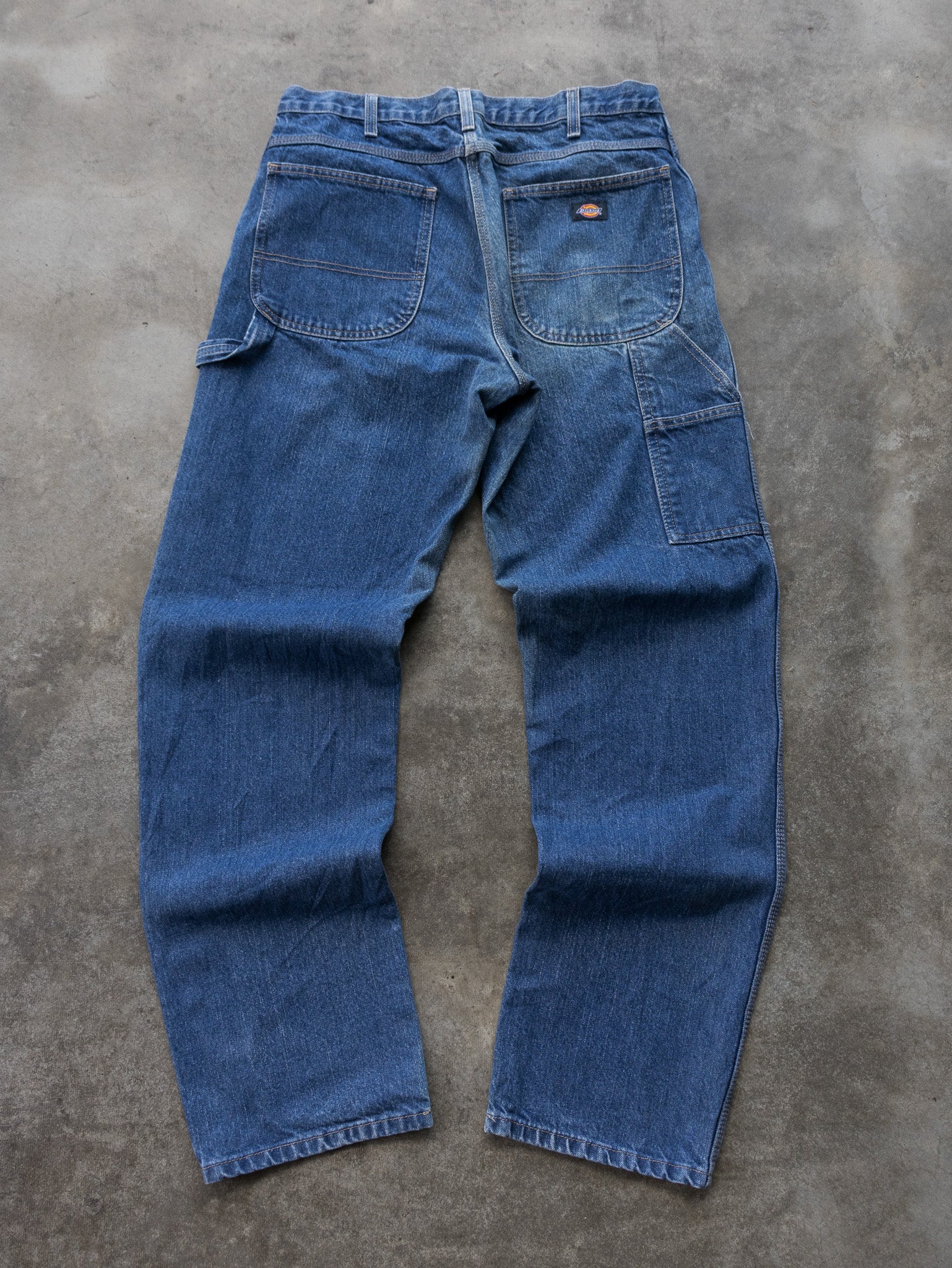 Vintage Blue Dickies Carpenter Jeans (W34)