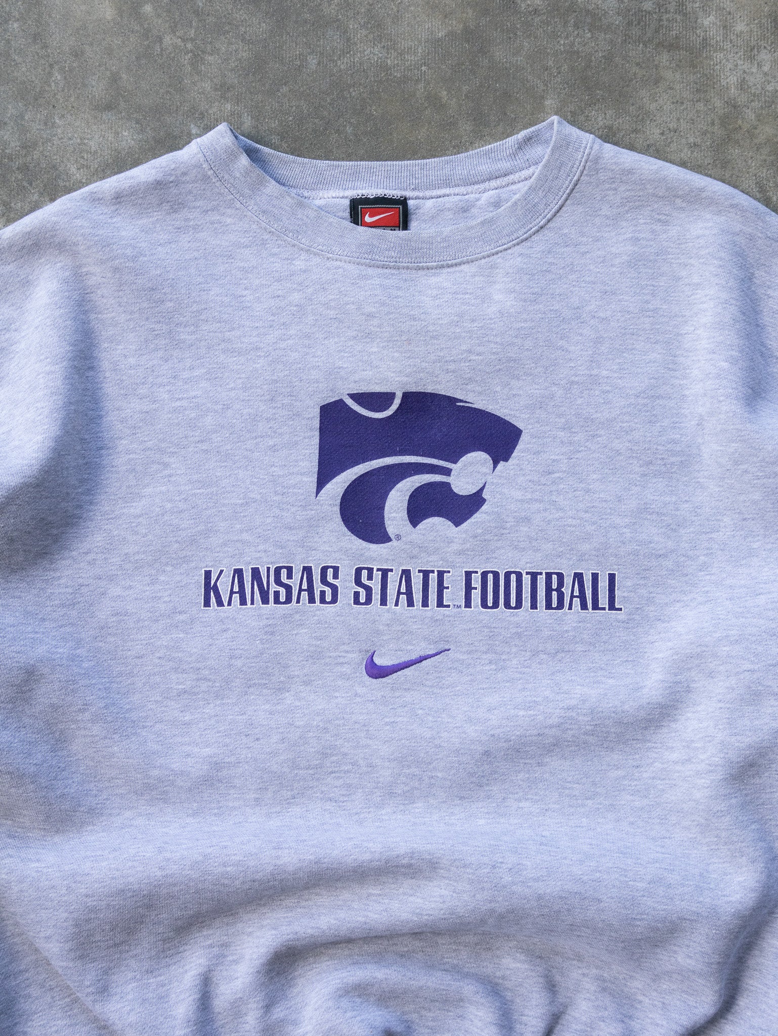 Vintage 90s Nike Kansas State Football Sweatshirt (XL)