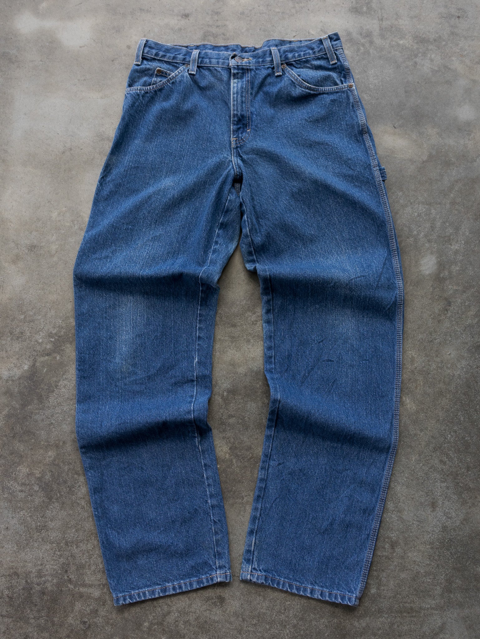 Vintage Blue Dickies Carpenter Jeans (W34)