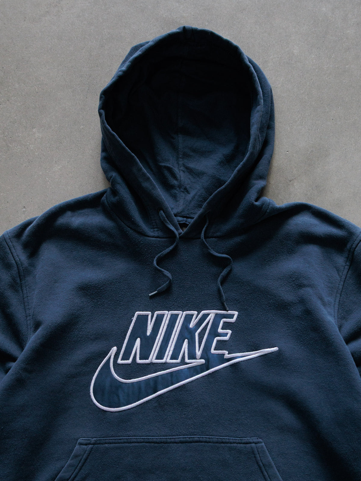 Vintage Navy Nike Hoodie (M)