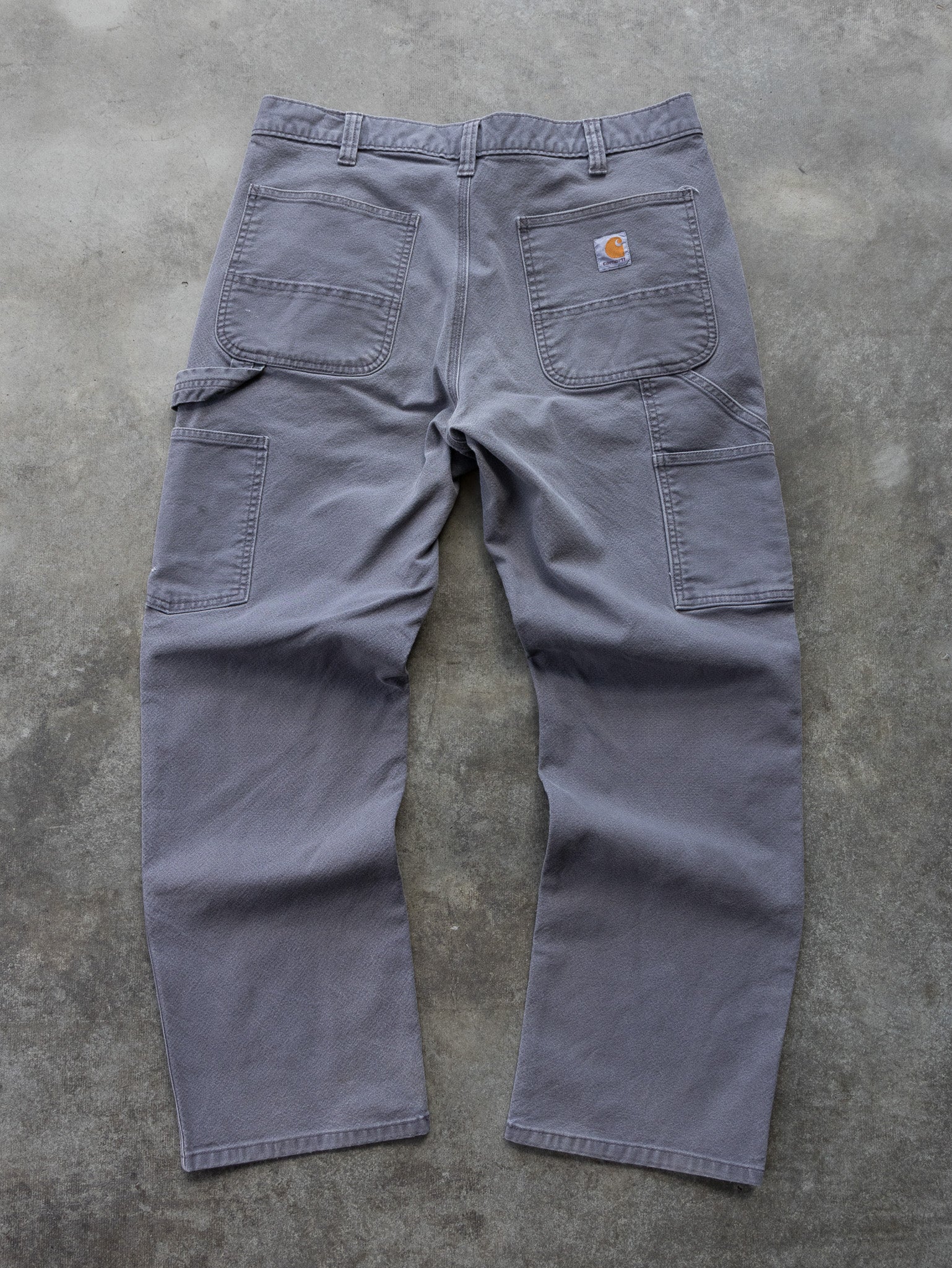 Vintage Grey Carhartt Carpenter Pants (W34)