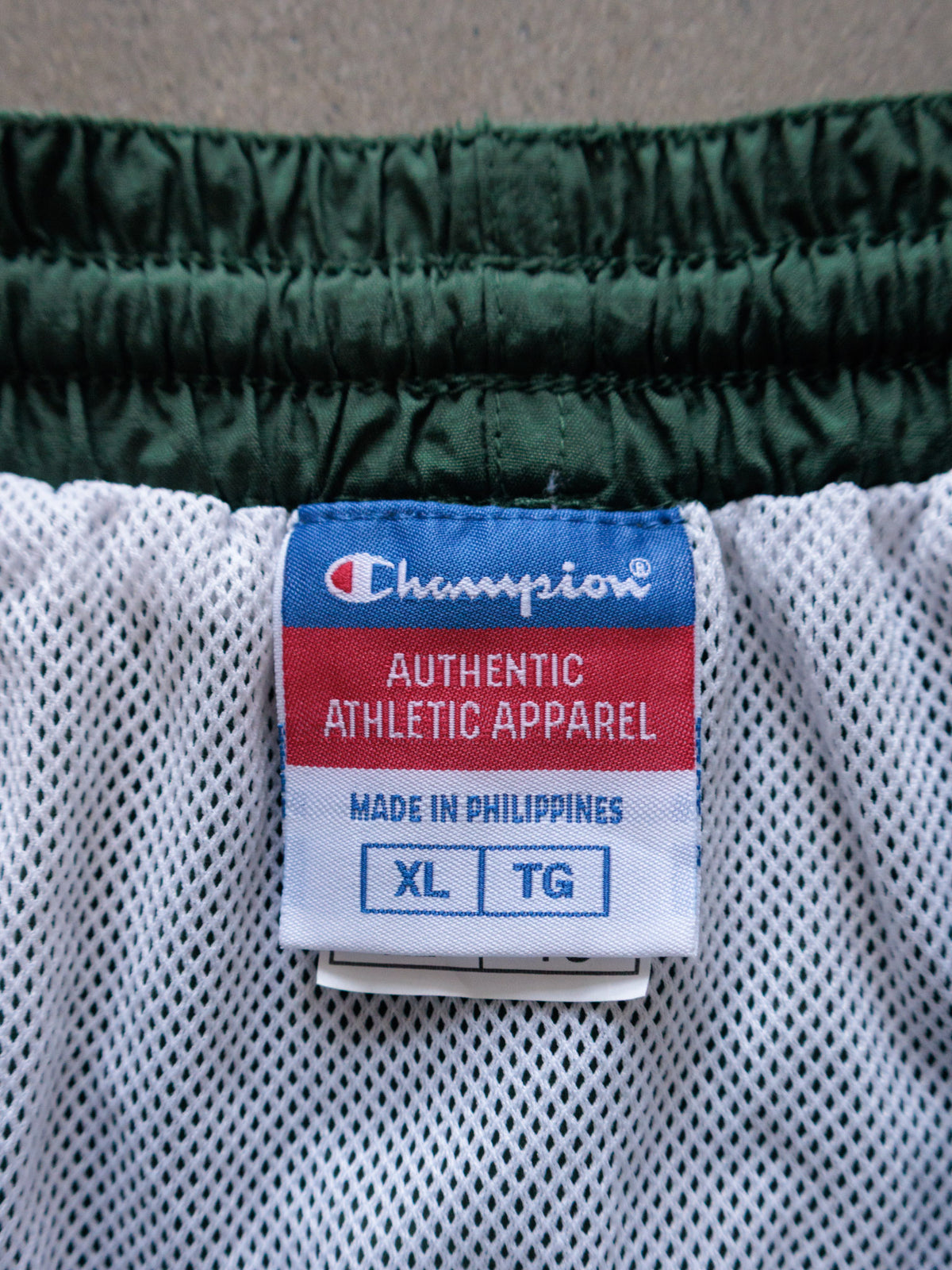 Vintage 00s Green Champion Swim Shorts (XL)