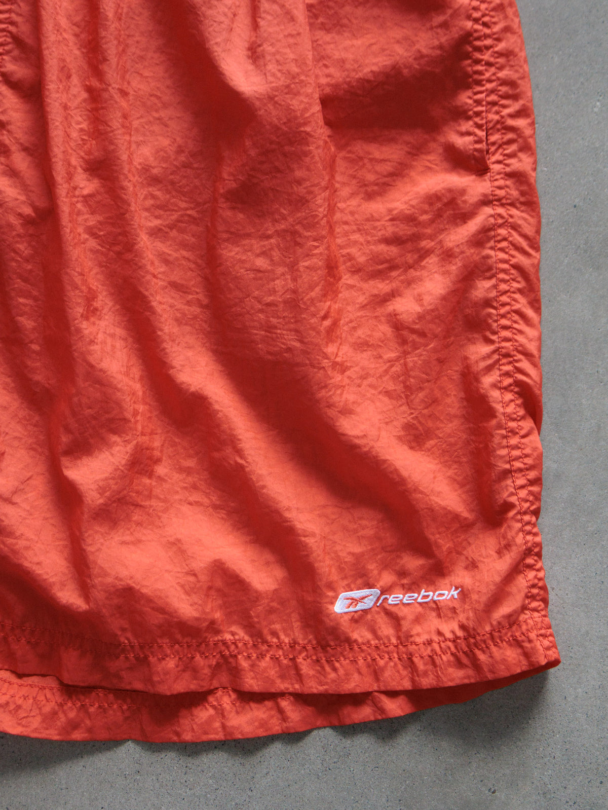 Vintage 00s Orange Reebok Swim Shorts (L)