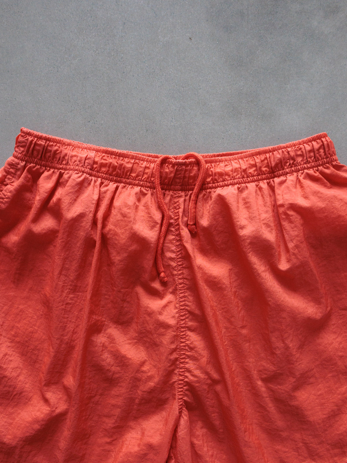 Vintage 00s Orange Reebok Swim Shorts (L)
