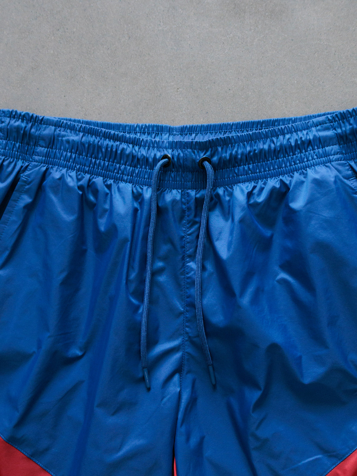 Vintage Blue Nike Colourblock Swim Shorts (S)