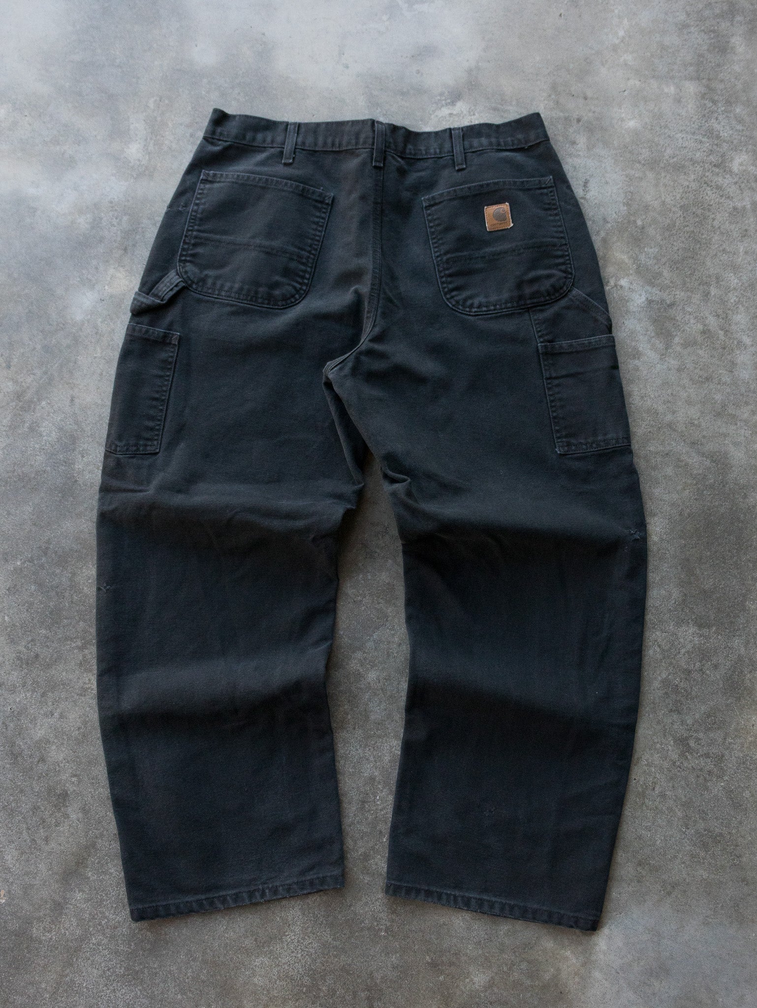 Vintage Black Carhartt Carpenter Pants (W36)