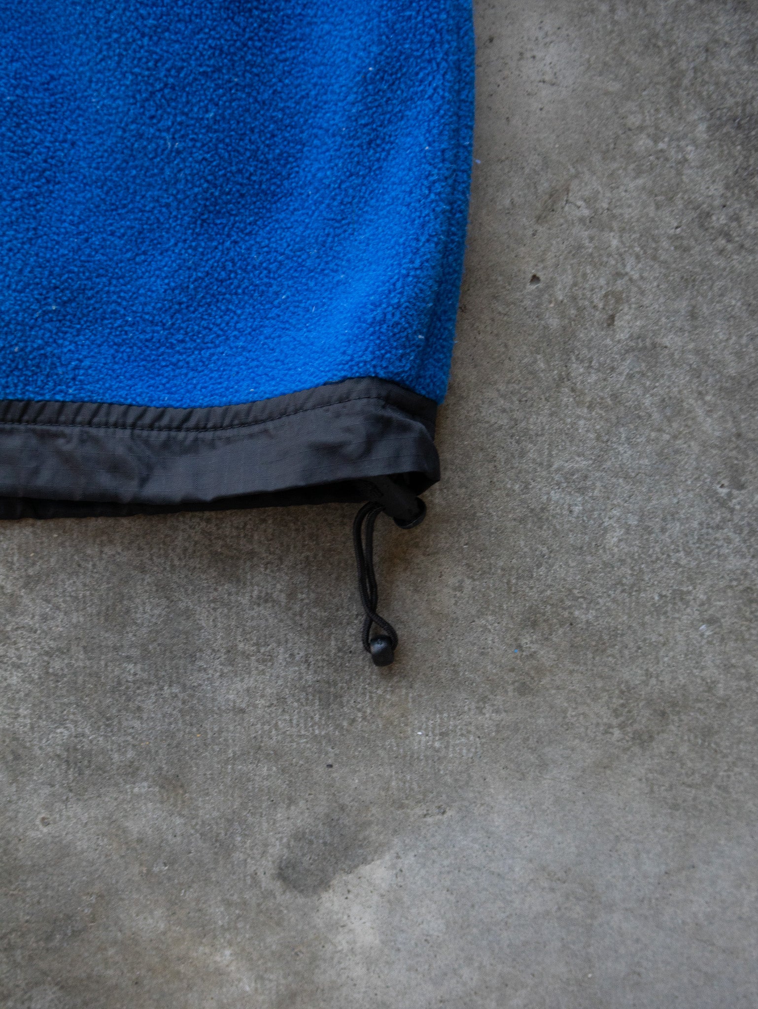 Vintage 00s Blue & Black NASCAR Fleece Jacket (L)