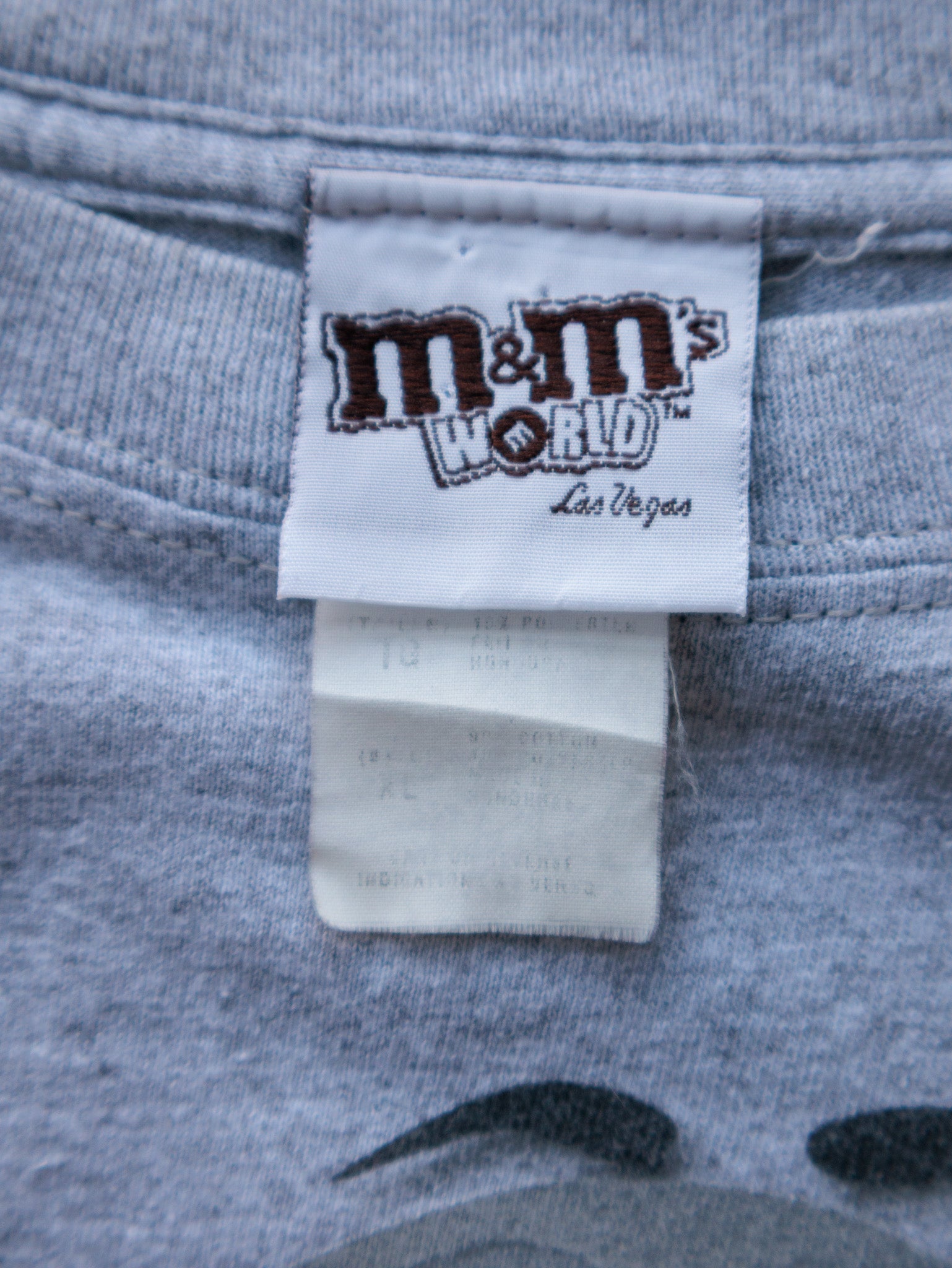 Vintage Grey M&M's World Las Vegas Tee (-)