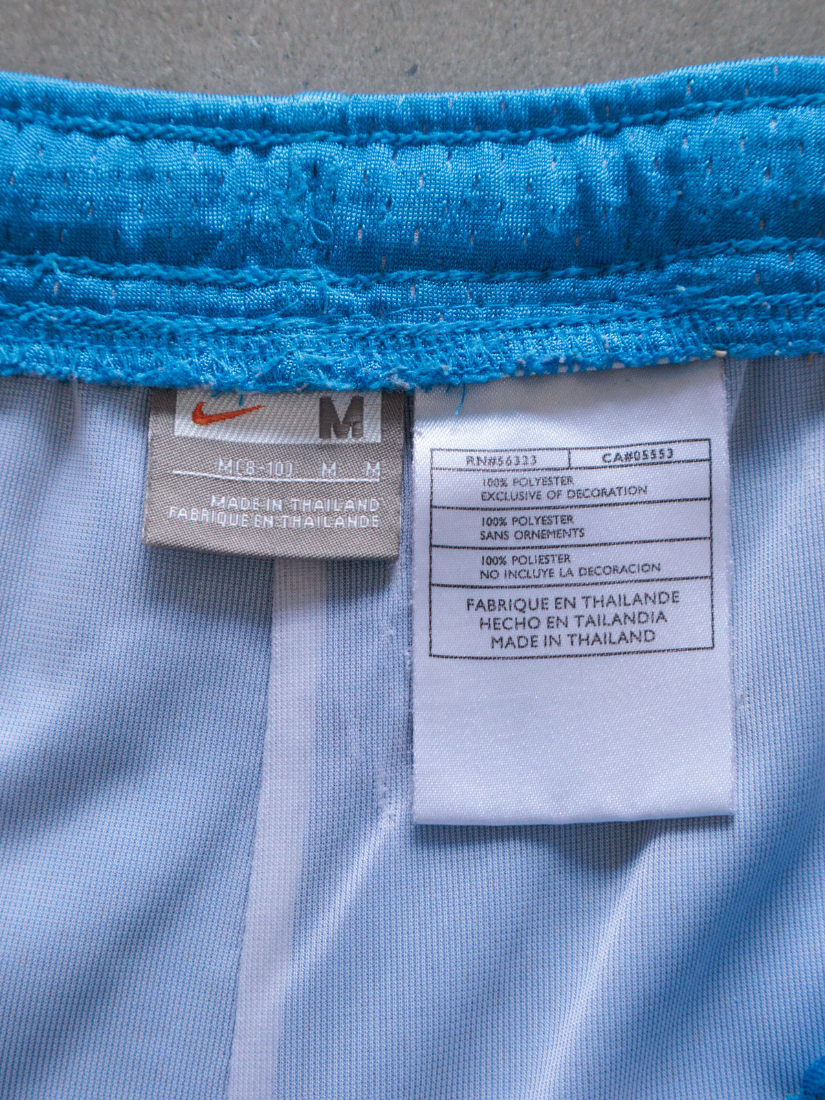Vintage 00s Blue Nike Mesh Shorts (Women's M)
